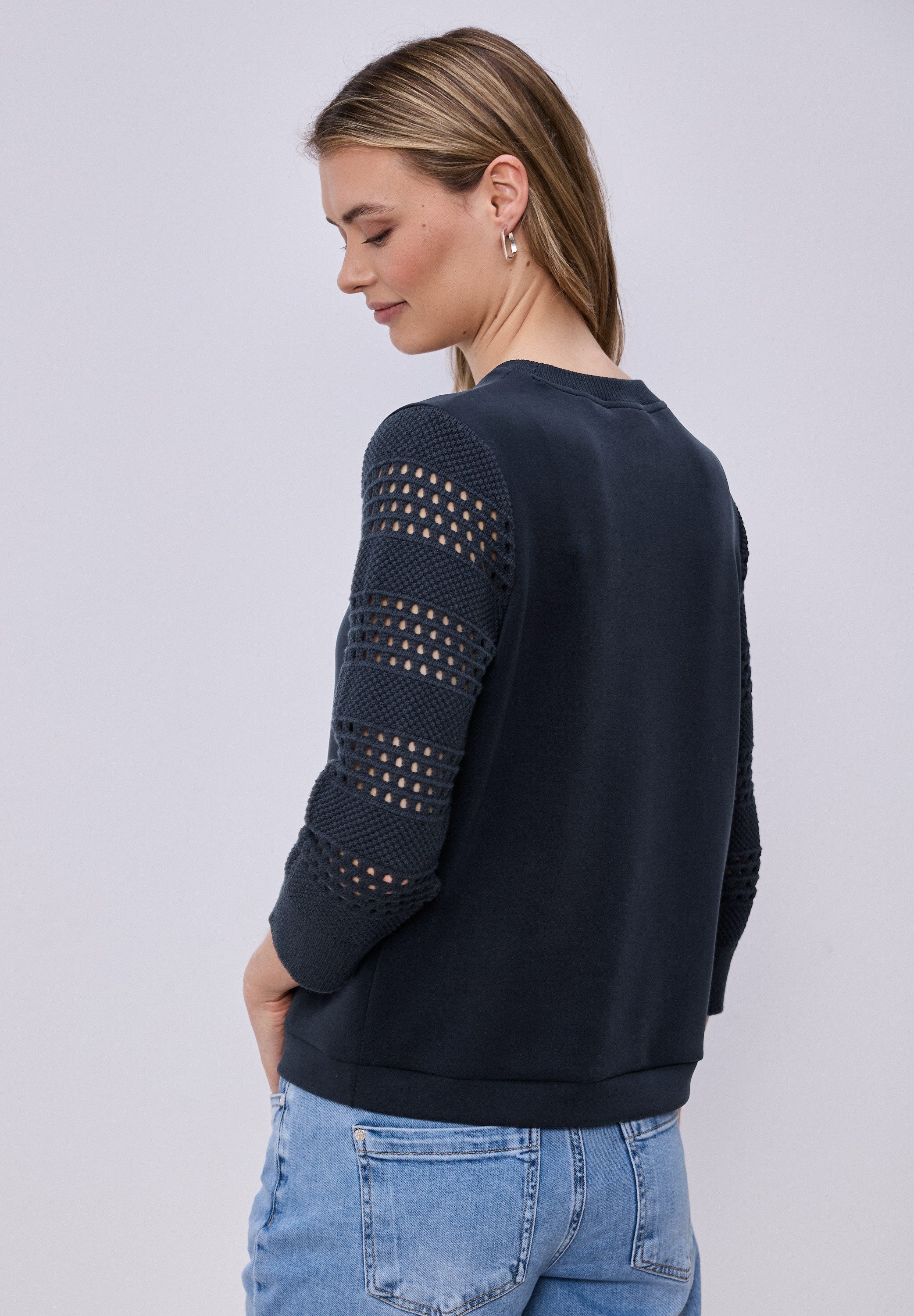 STREET ONE 3/4-Arm-Shirt mit 3/4 Ärmeln