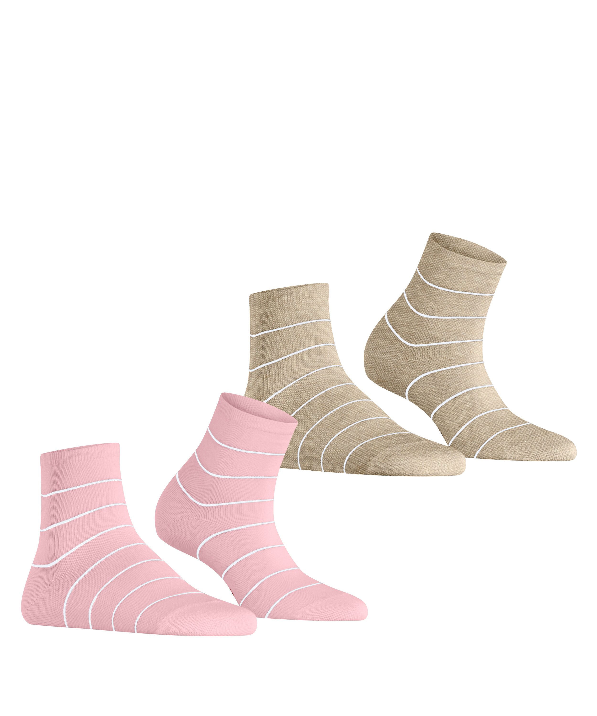 Esprit Kurzsocken Fine Line 2-Pack (2-Paar) günstig online kaufen