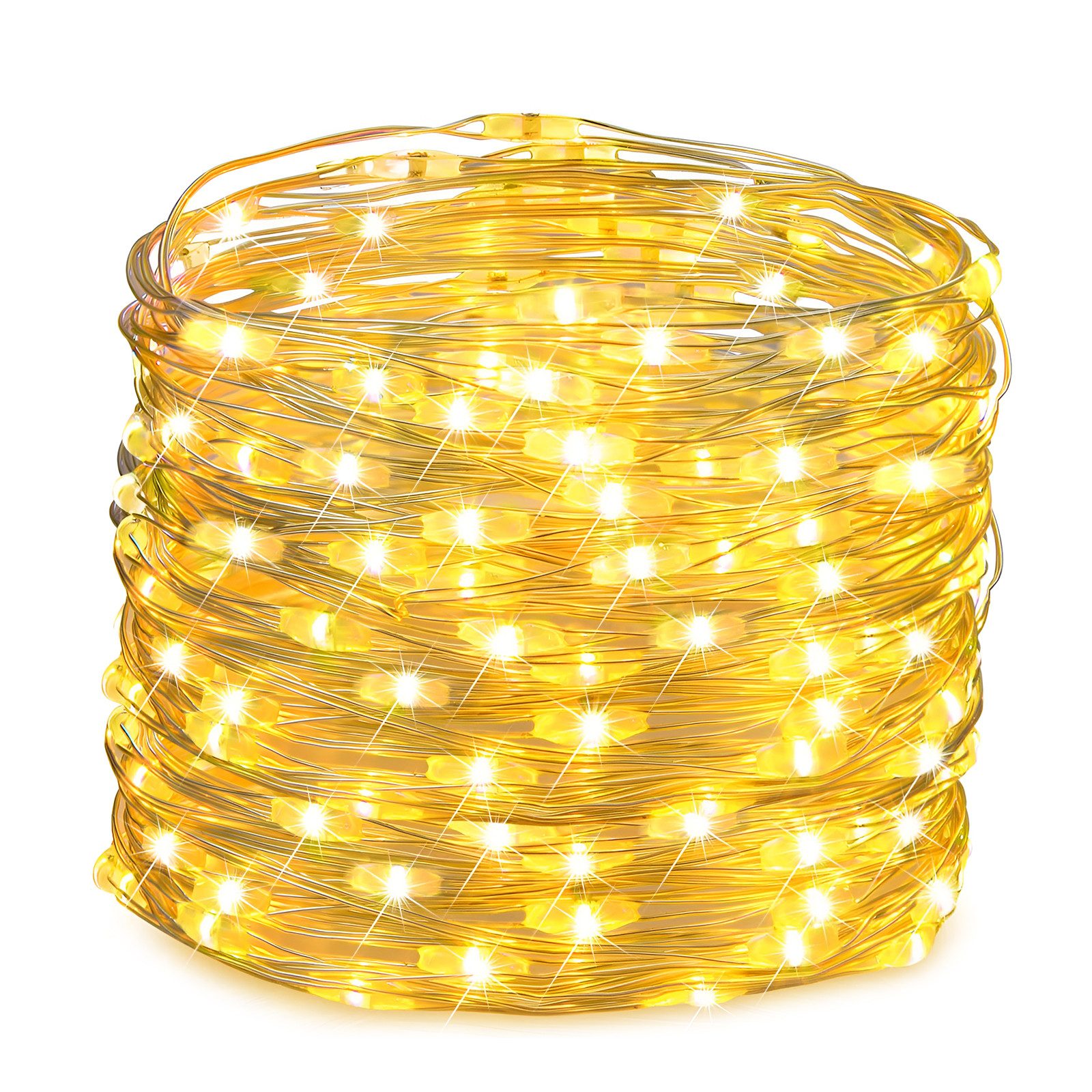 Salcar LED-Lichterkette 10m LED Lichterkette Outdoor günstig online kaufen