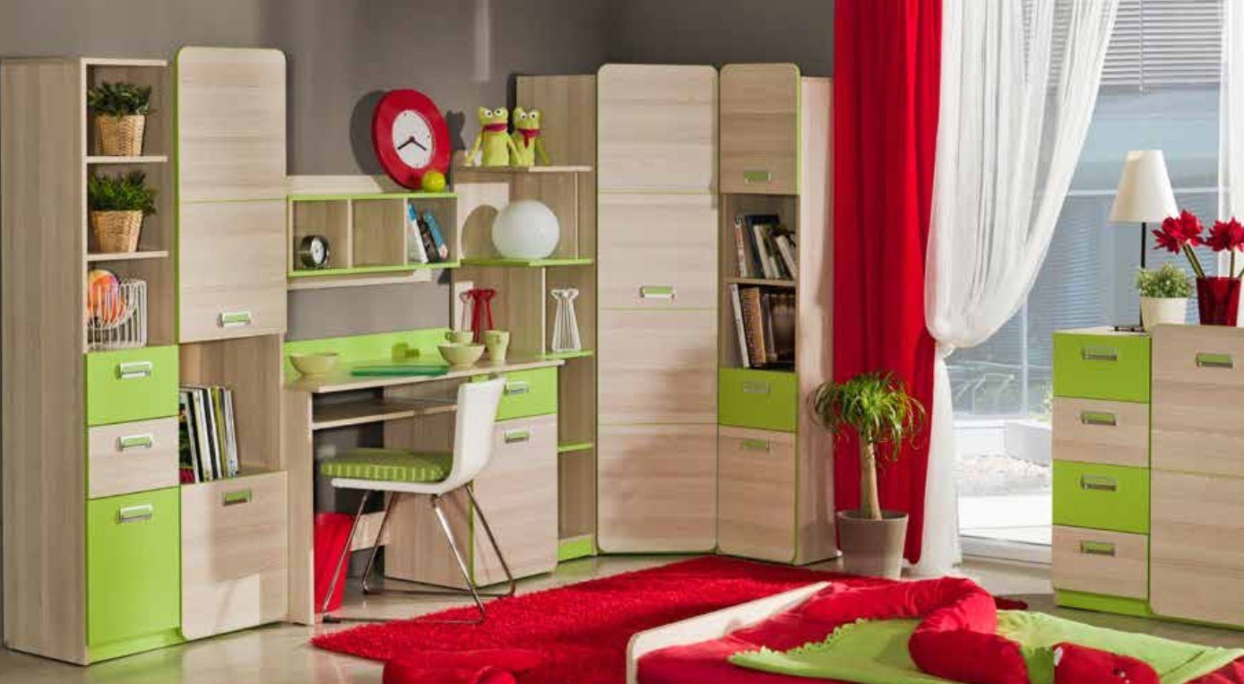 Bett Jugend Zimmer Kinder + JVmoebel Schlafzimmer Kinderbett, Matratze Holz Betten