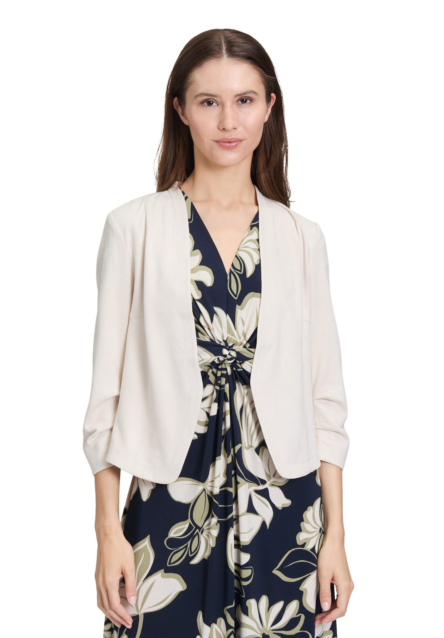 Jackenblazer Betty Barclay Blazer-Jacke mit 3/4 Arm