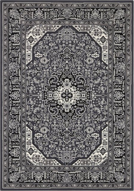 Teppich »Skazar Isfahan«, NOURISTAN, rechteckig, Höhe 9 mm, Kurzflor, Orient Optik, Vintage Design, Wohnzimmer, Schlafzimmer, Arbeitszimmer, Robust, Pflegeleicht, Gekettelt-Otto
