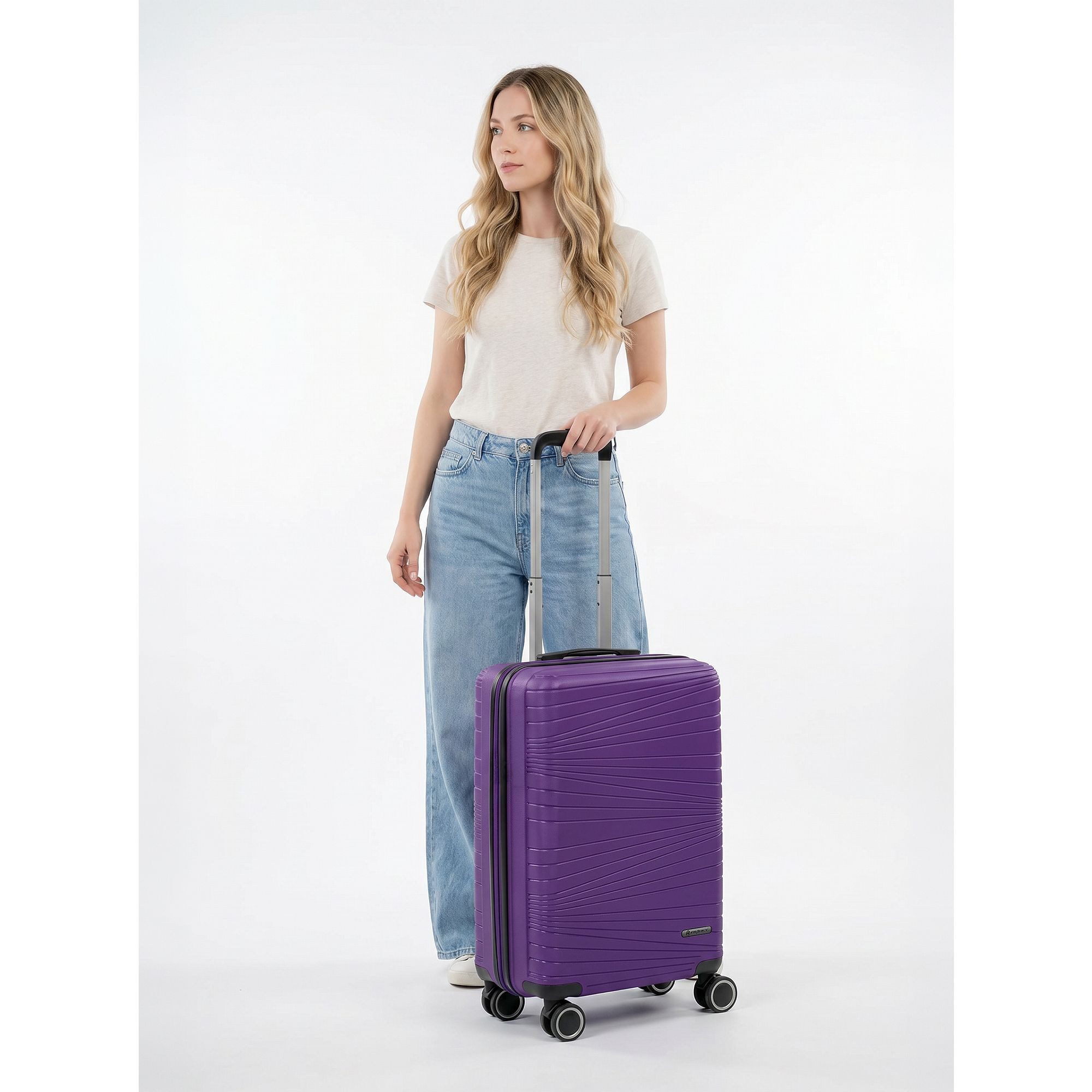 Franky Hartschalen-Trolley Dallas 3.0, 4 Rollen, Polypropylen