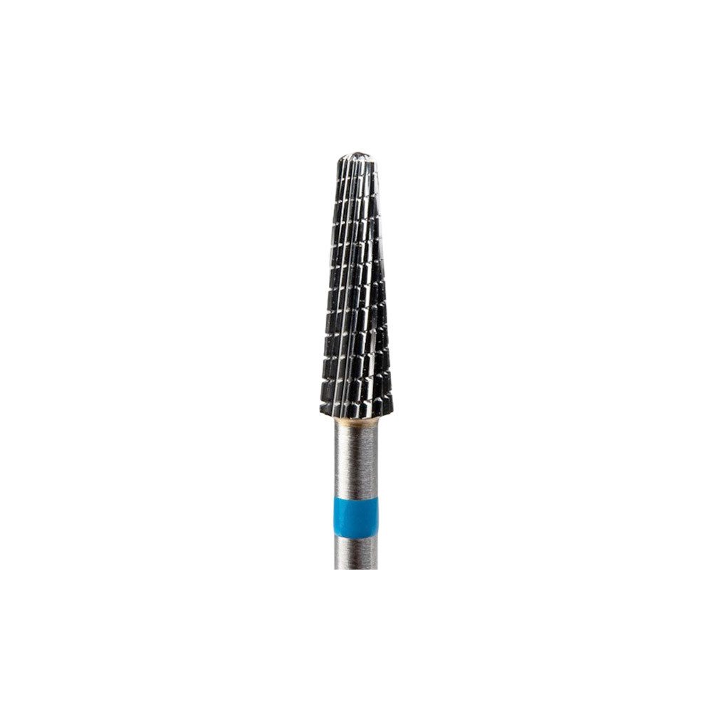 GTM Beauty Nageldesign Zubehör GTM Beauty Hartmetallfräser Kegel Normal (blauer Ring) ø4,0 mm