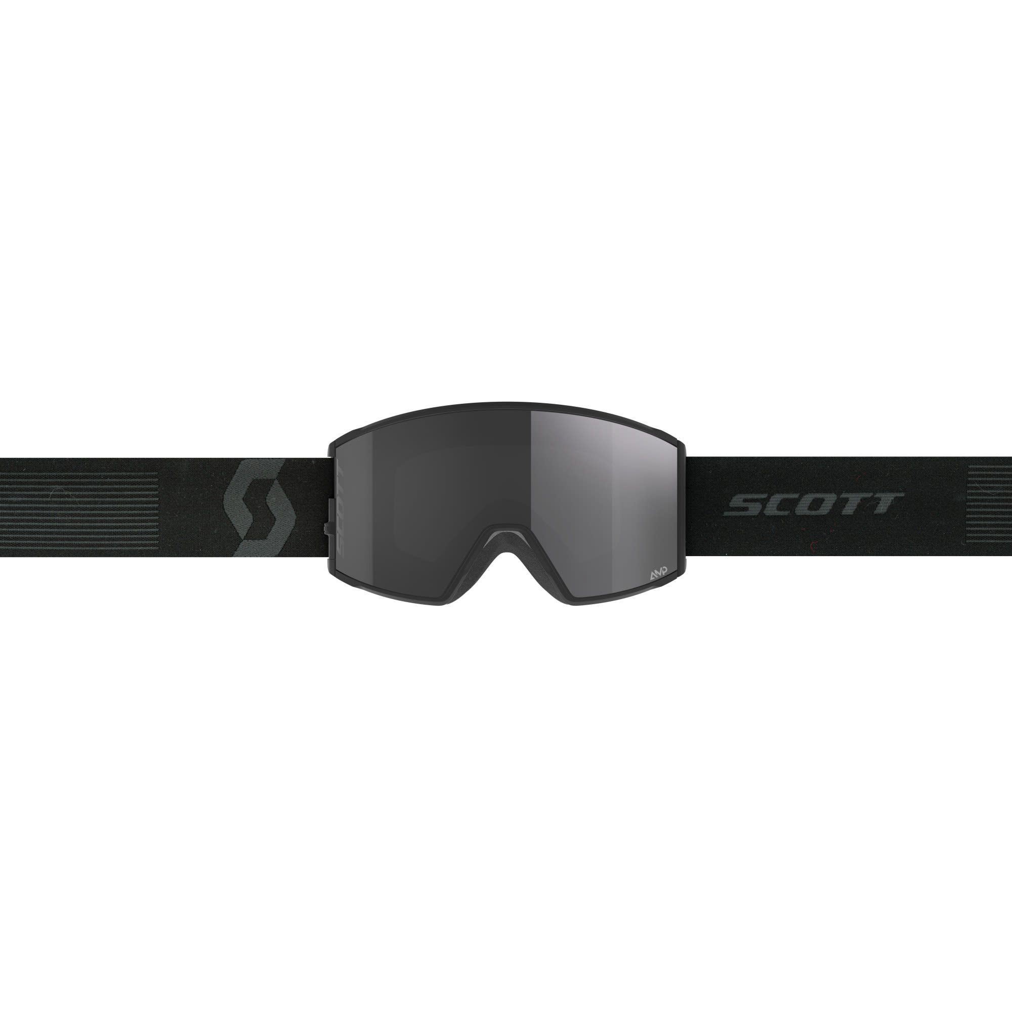 Accessoires Black Goggle Scott Mineral Chrome Skibrille React Scott - Black Solar