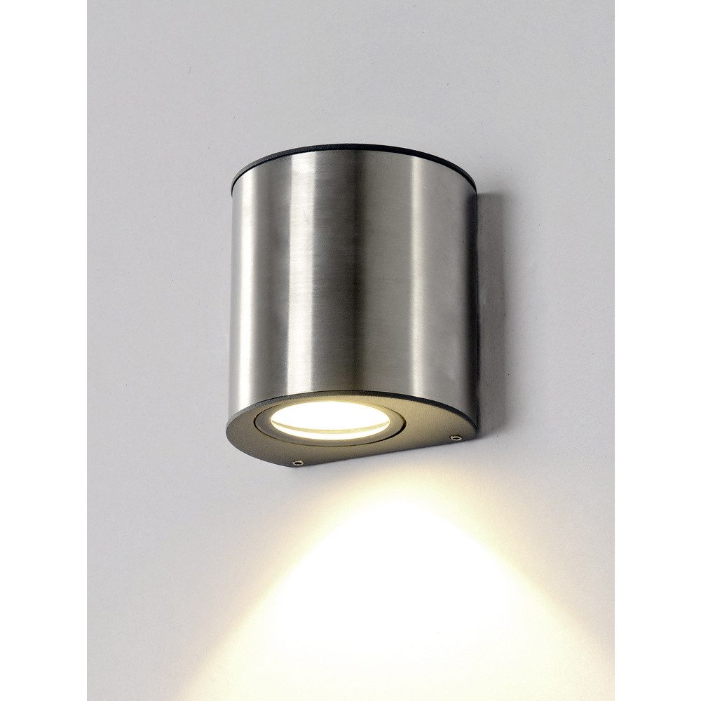 LUTEC Außen-Wandleuchte Lutec Ilumi ST5010 LED-Außenwandleuchte 6 W Edelstahl