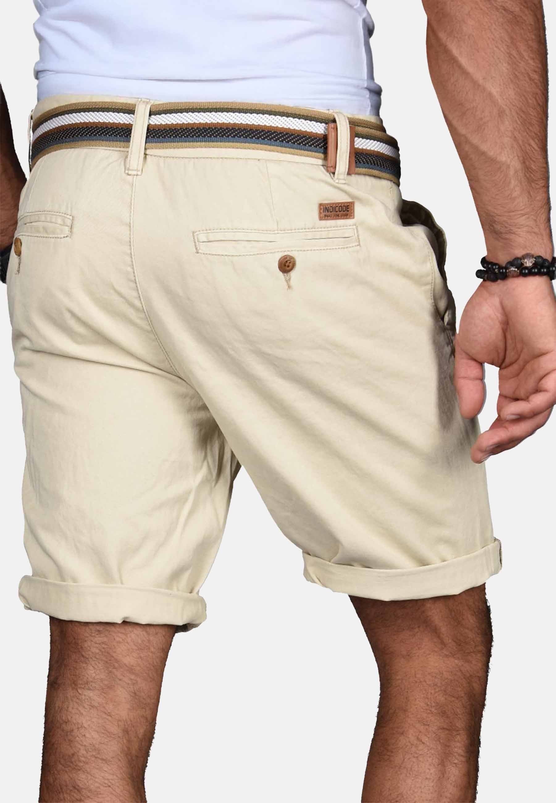 Indicode Shorts Indicode InRoyce Herren Sommer Bermuda Chino
