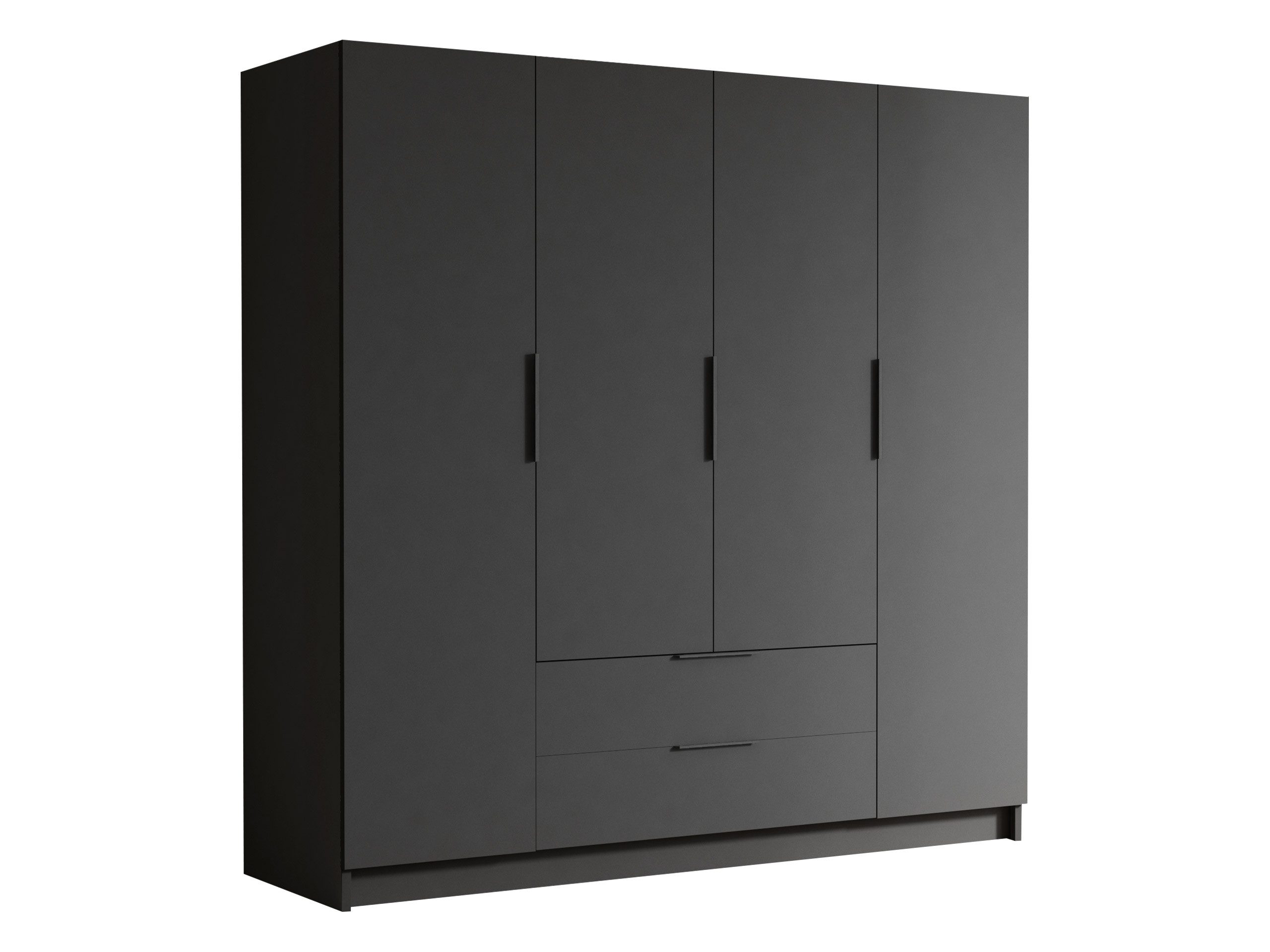 MIRJAN24 Kleiderschrank Sofia I (mit vier Drehtüren und zwei Schubladen) Kl günstig online kaufen