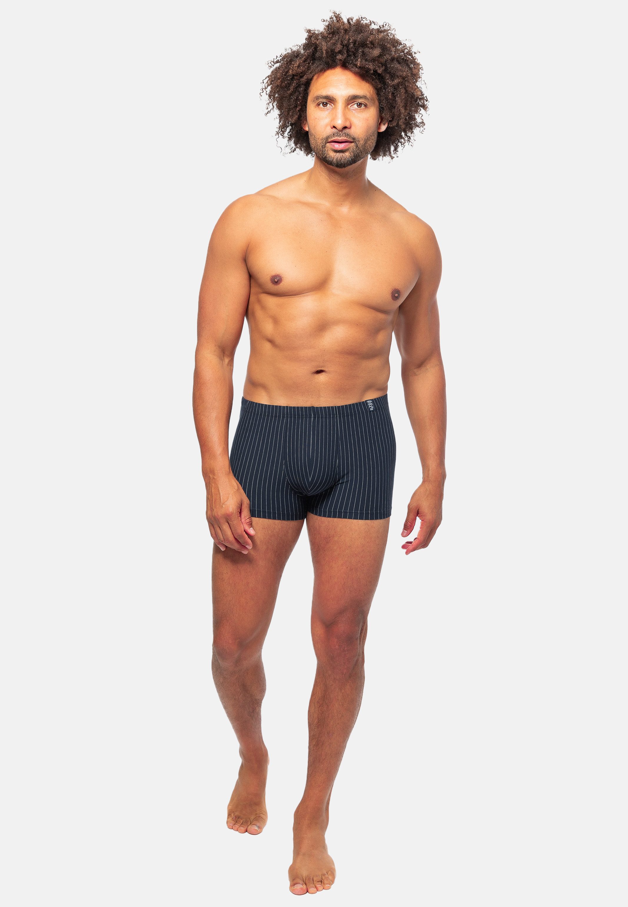 Ammann Retro Boxer 3er Pack Urban Traveller (Spar-Set, 3-St) Retro Short / Pant - Baumwolle - ohne Eingriff