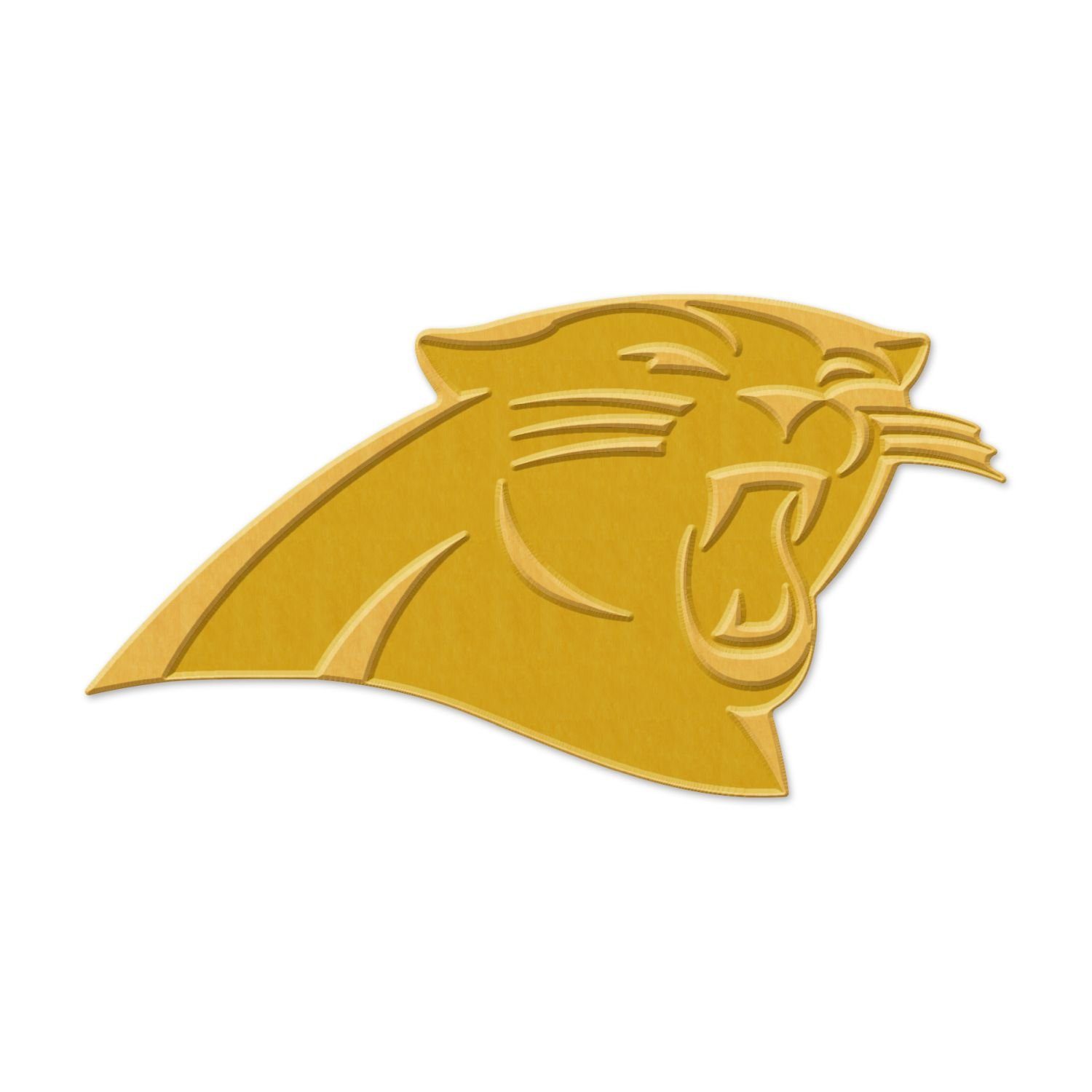 WinCraft Pins Universal Schmuck Caps PIN GOLD NFL Teams Carolina Panthers