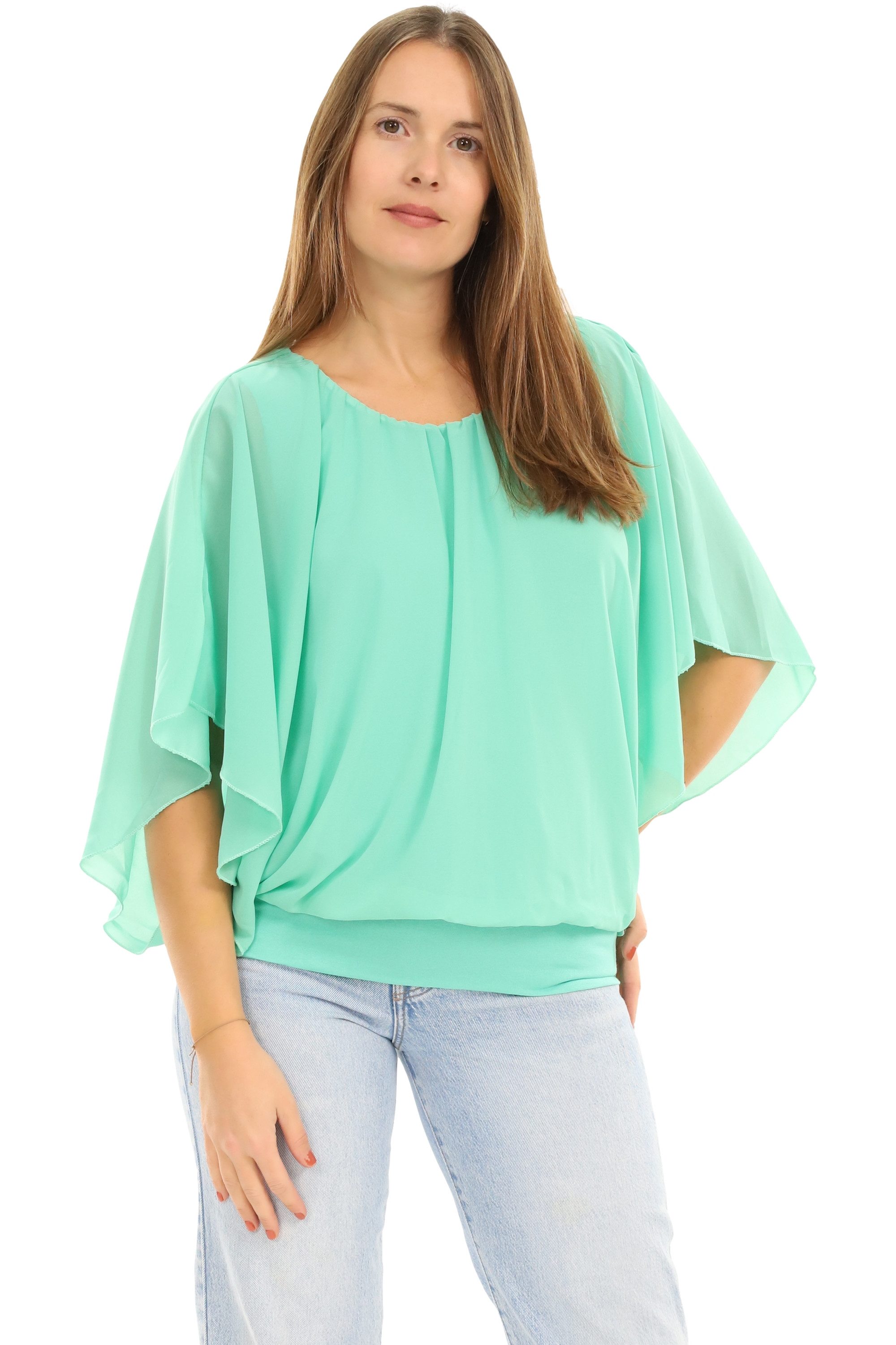 malito more than fashion Chiffonbluse 6296 günstig online kaufen