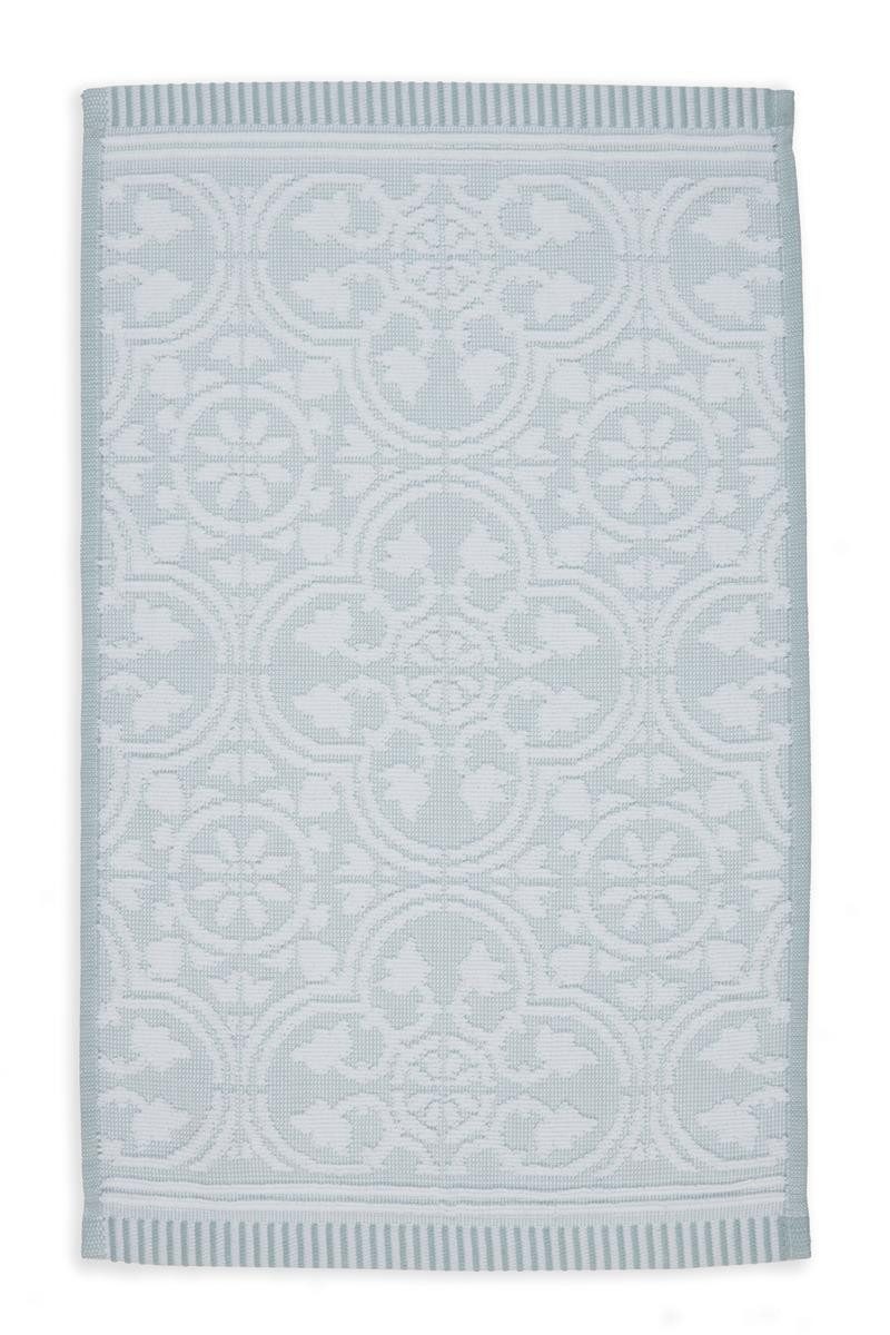 PiP Studio Gästehandtuch Tile de Pip_Light Blue_UV_UV_30x50 1 Gästehandtuch 30 x 50 cm, Frottier (1-St), Gästetuch Gästehandtuch