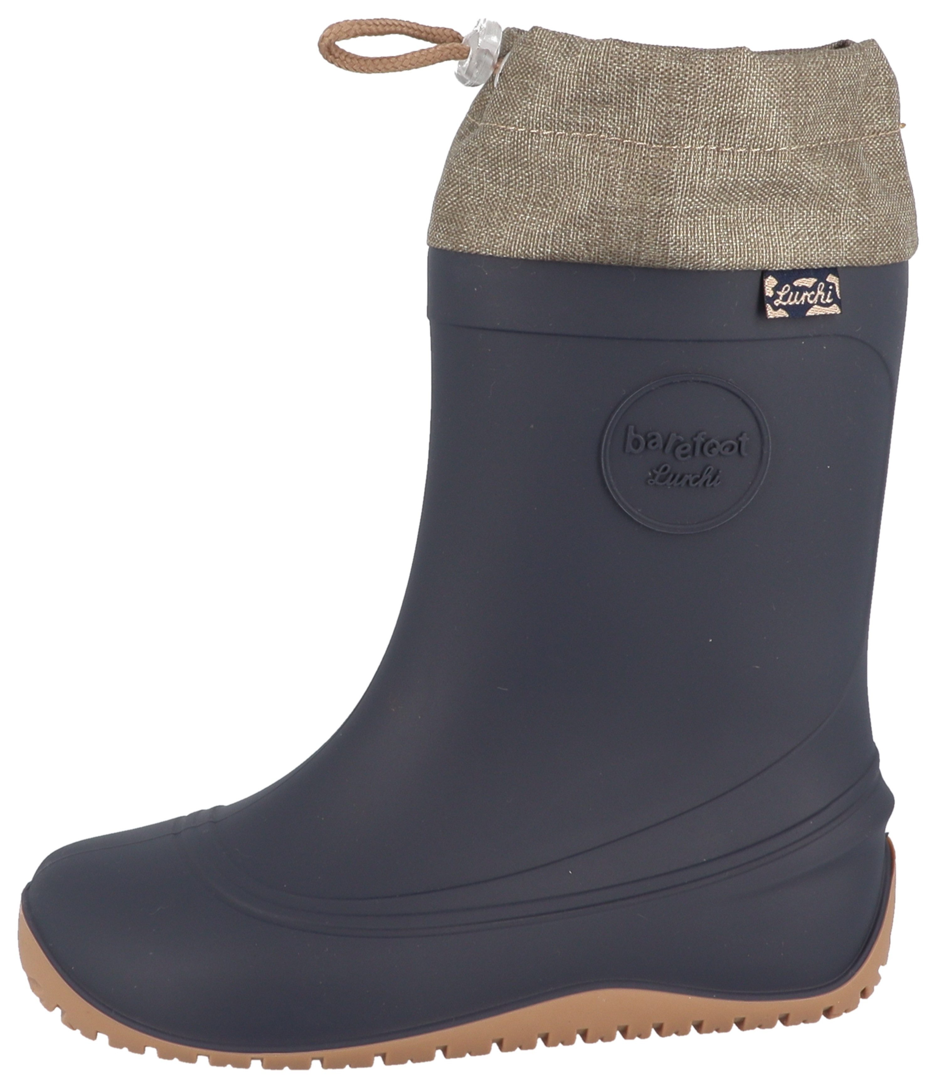 Lurchi Pico Barefoot Barfußschuh Regenstiefel mit Schnellverschluss, Größenschablone zum Download