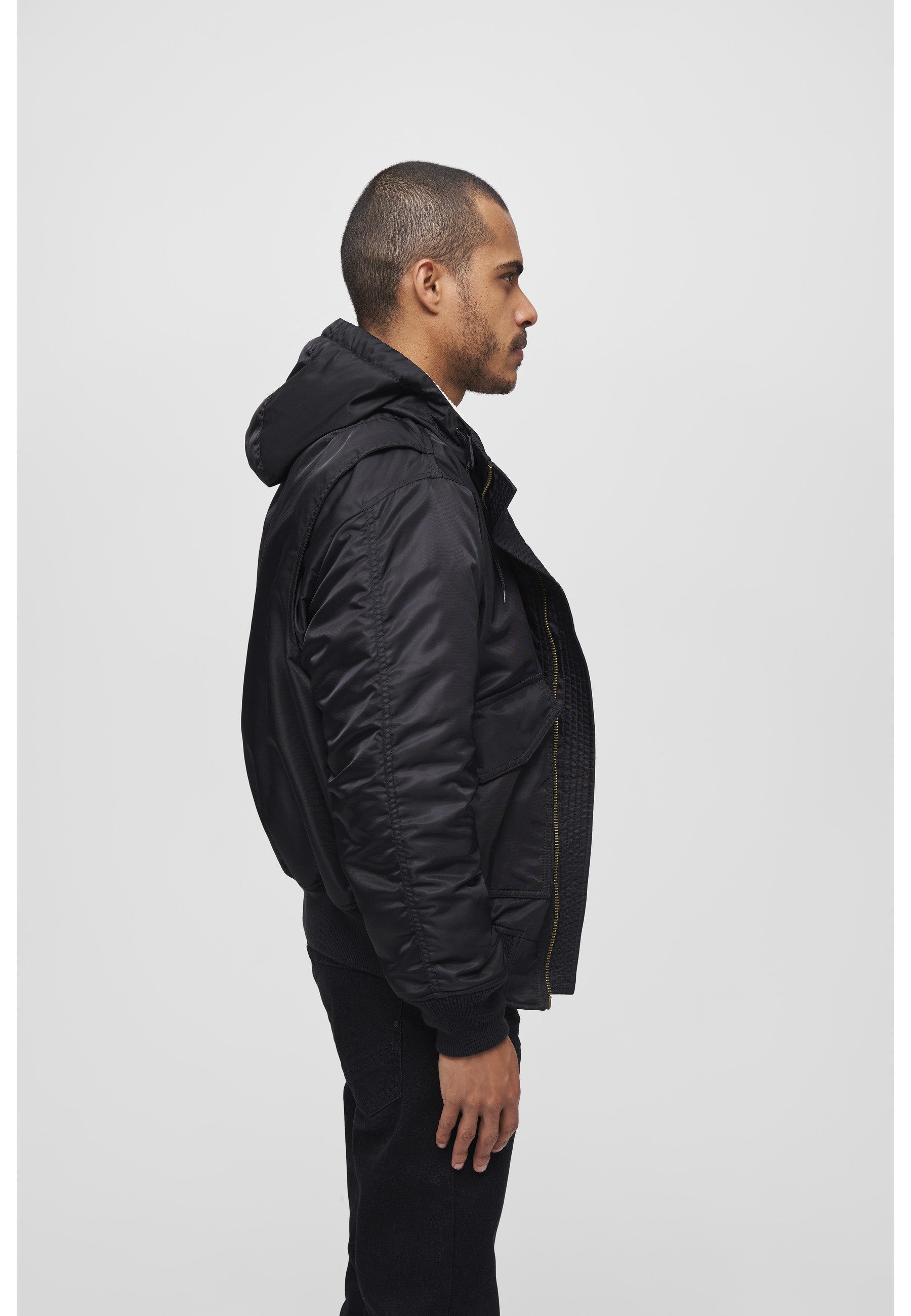 Brandit Bomberjacke Brandit Herren CWU Jacket hooded (1-St)