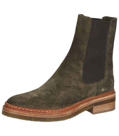 Shabbies Amsterdam Stiefelette Veloursleder/Textil Stiefelette