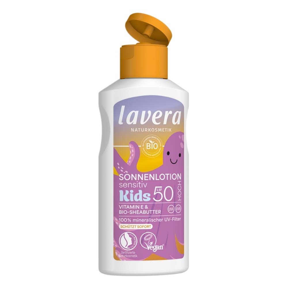 lavera Körperlotion Sonnenlotion Sensitiv - Kids LSF50 100ml
