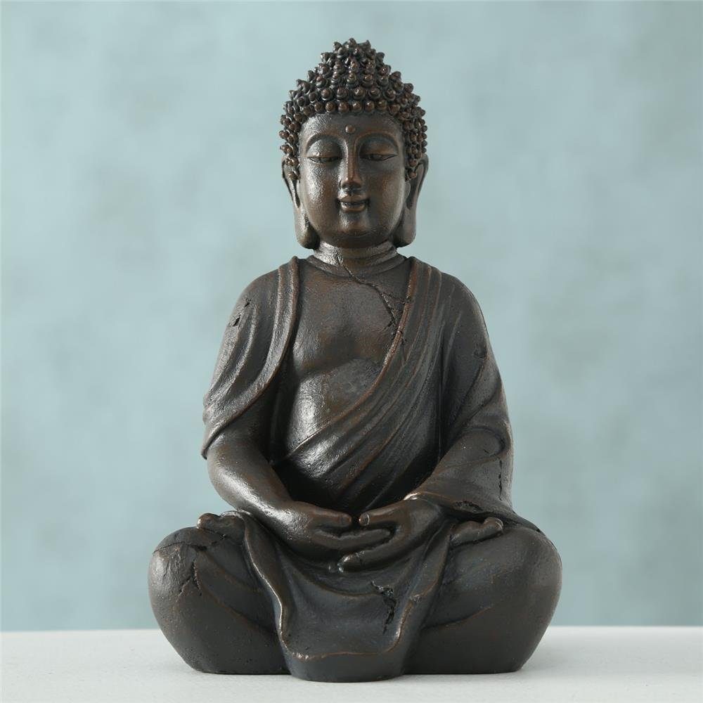 BOLTZE Dekofigur Buddha sitzend (1 St), Feng-Shui Dekoration Ethno Design b günstig online kaufen