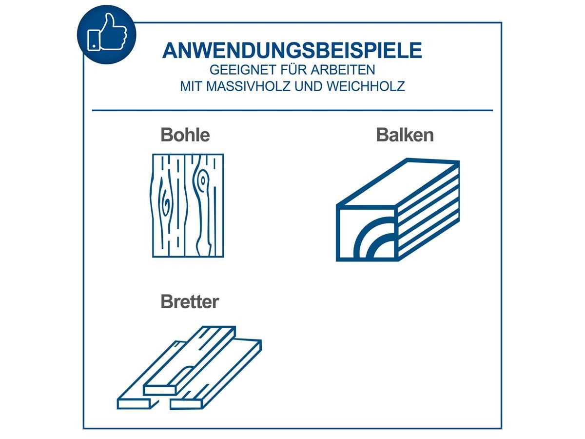 Scheppach Abricht- und Dickenhobelmaschine HMS850, 1250 in W, Hobelbreite: 204 in mm, (Set), Einfache Höhenverstellung über Handkurbel