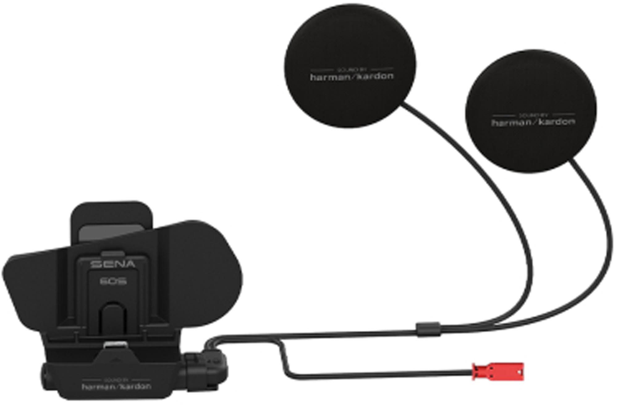 Sena 60S Sound by Harman Kardon Helmklemmen Set mit Universal Mikrofon Headset