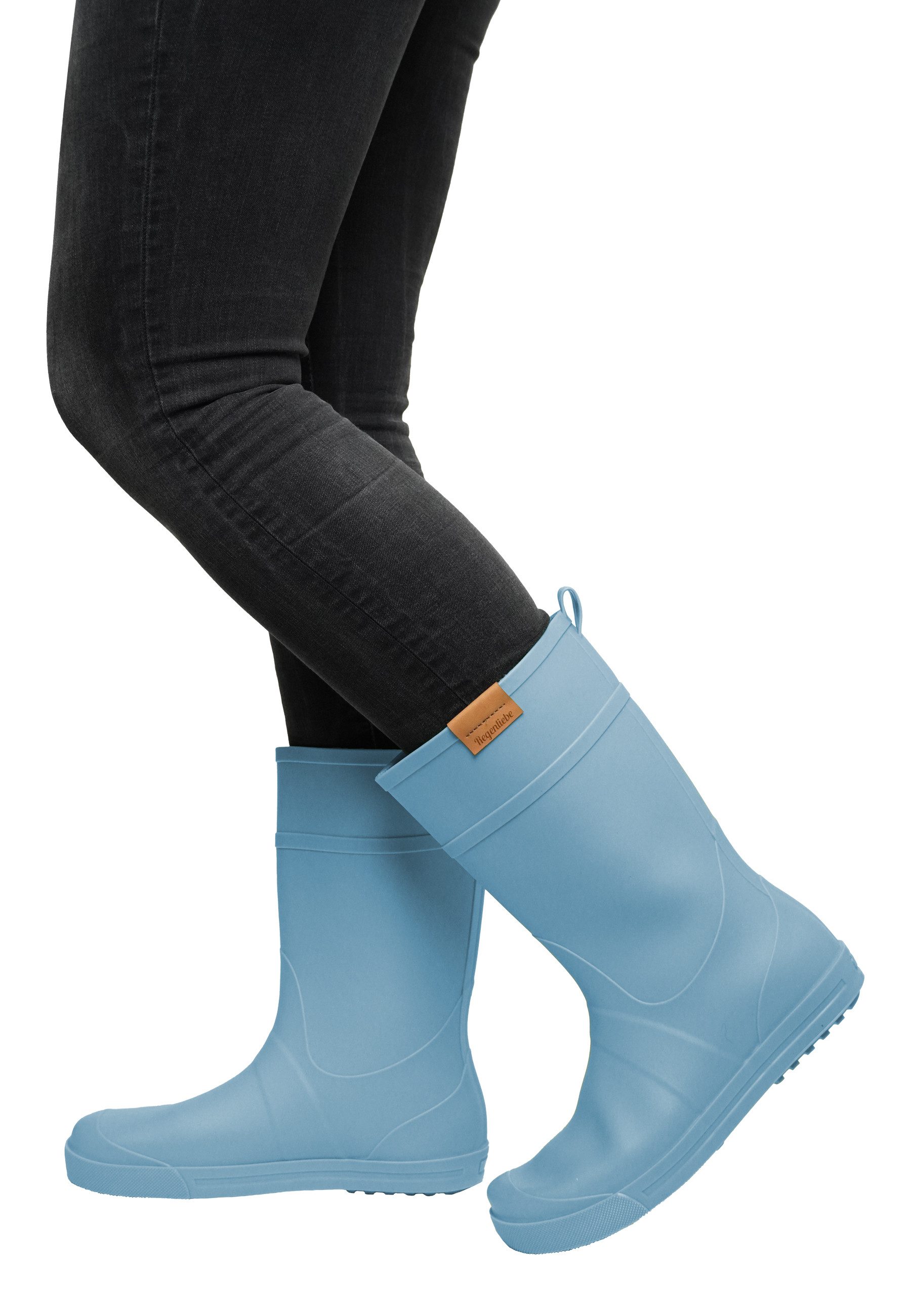 Regenliebe Summer Rain Gummistiefel halbhoch mit rutschfester Laufsohle leicht und angenehm