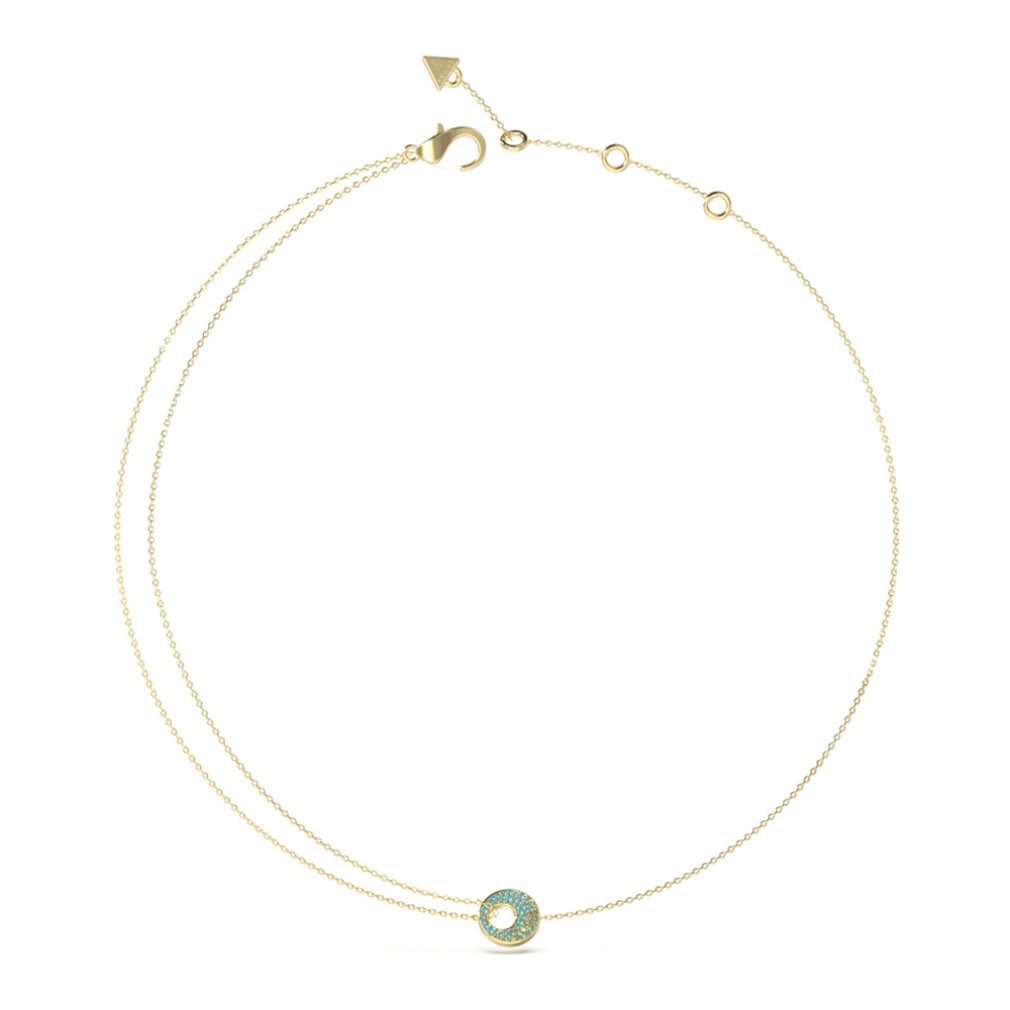 Guess Kette mit Anhänger Damen Halskett...