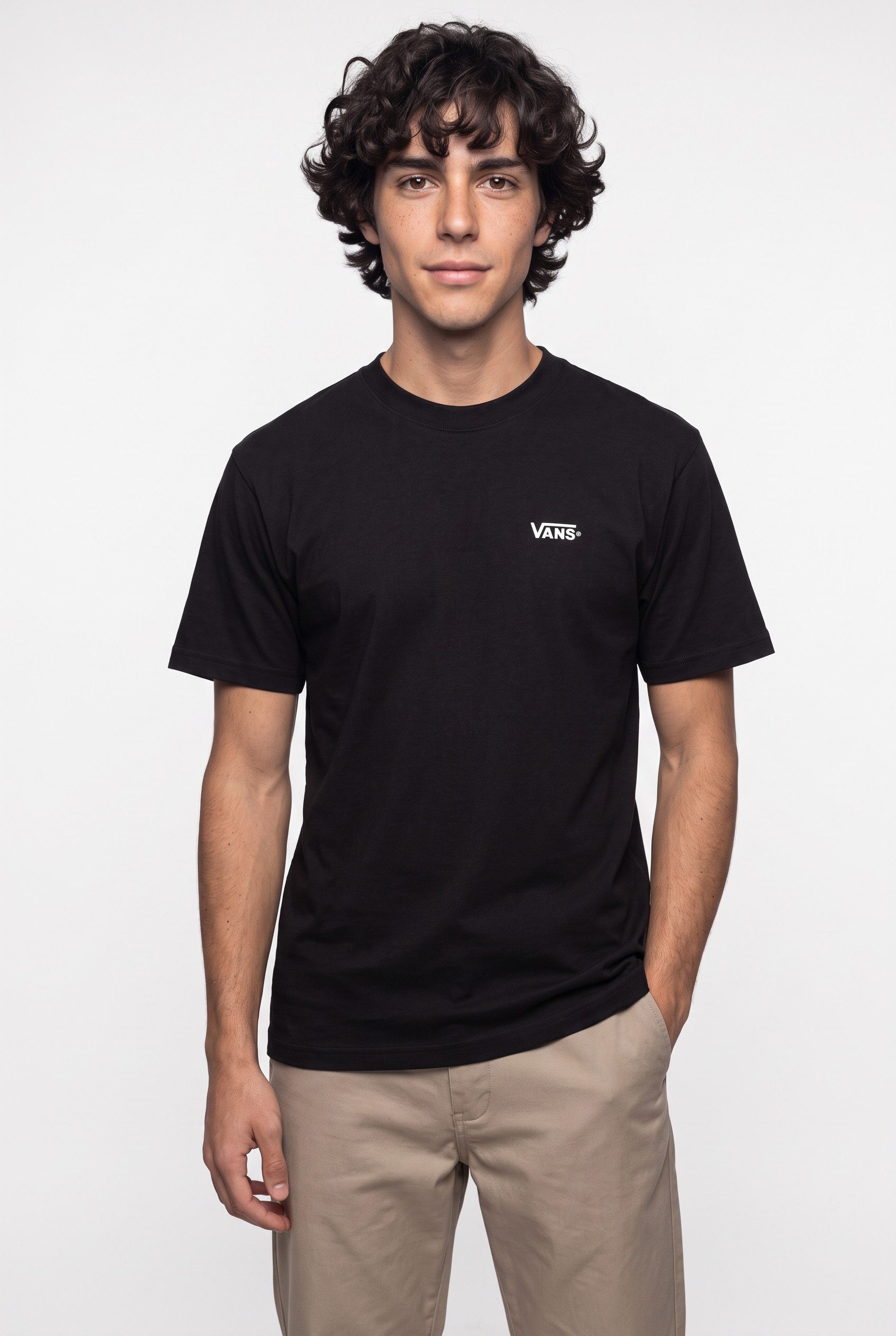 Vans T-Shirt New Left Chest SS Tee mit sportlichem Stil, Kurzarmdesign, aus Baumwolle