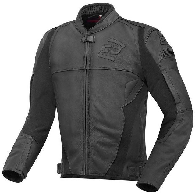 Bogotto Motorradjacke Black-X Motorrad Lederjacke herausnehmbares Innenfutt günstig online kaufen