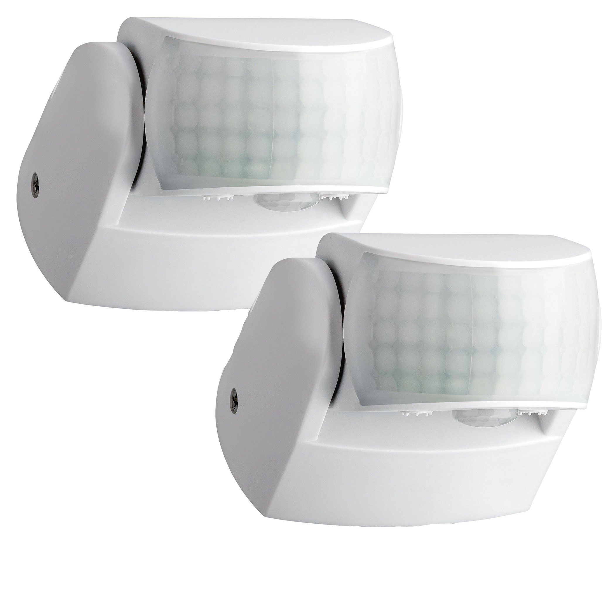 SEBSON Датчик движения Датчик движения Aussen IP65 Aufputz programmierbar - 2er Set