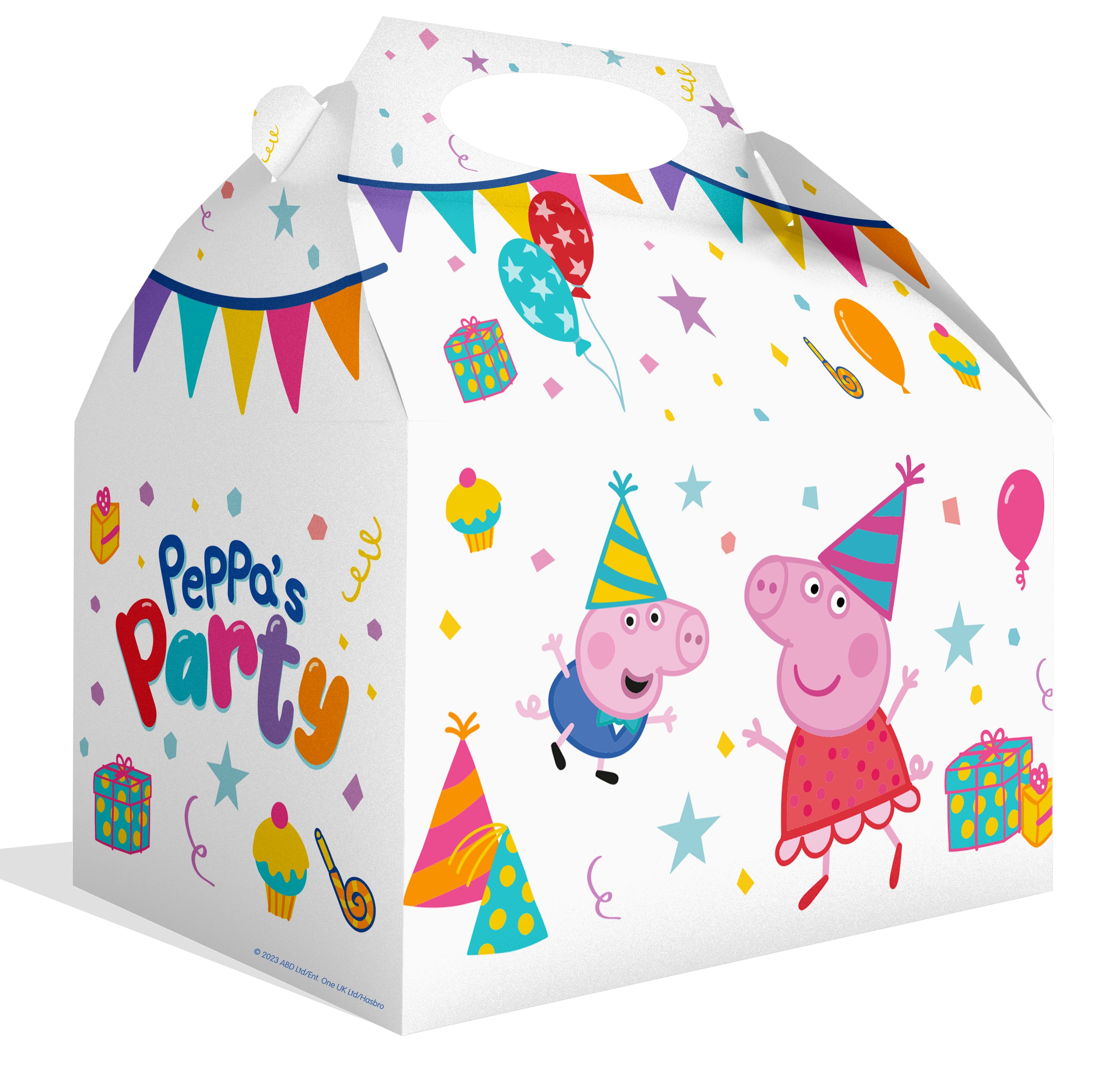 Been Smile Geschenkbox Mitgebselbox Geschenkbox Peppa Wutz für den Kidergeburtstag, 8 St. (Spar Set 12 St., 12 St., 12 tlg. Set)