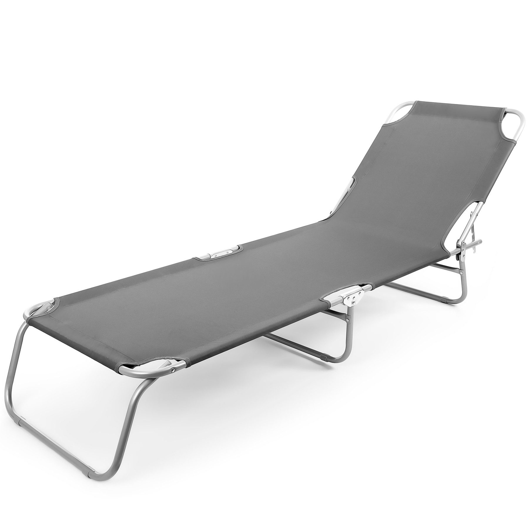 BigDean Gartenliege Sonnenliege klappbar 150 kg belastbar mit verstellbarer günstig online kaufen