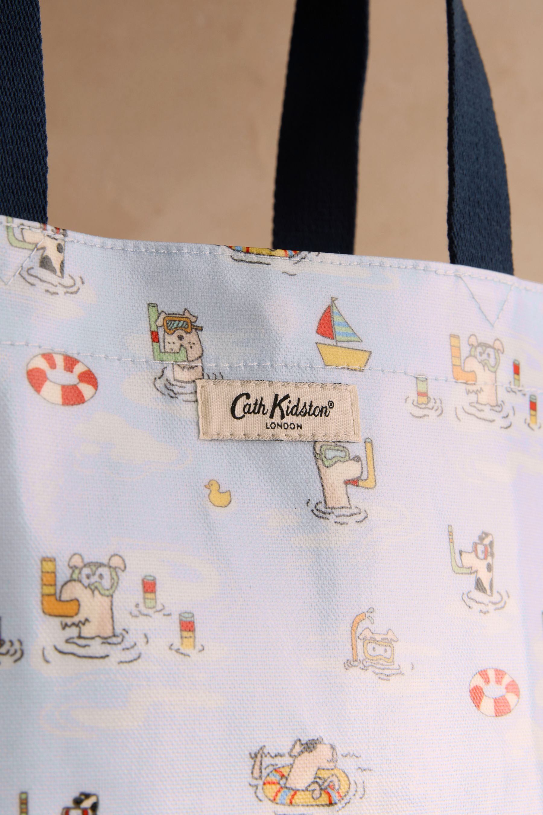 Cath Kidston Handtasche Cath Kidston Mittelgroße Büchertasche mit Print (1-tlg)