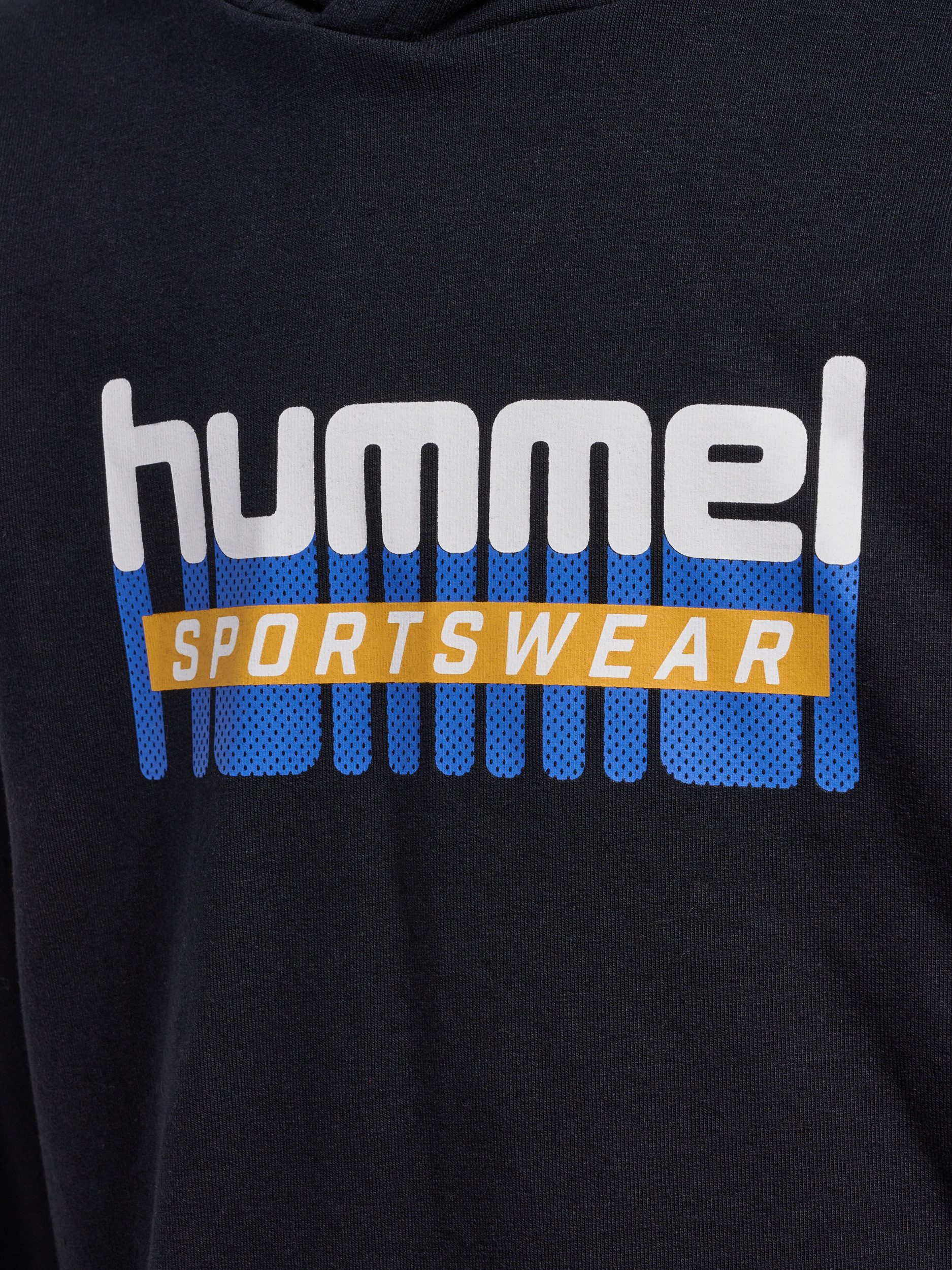 hummel Kapuzensweatshirt für Kinder, mit farblich passend gefütterter Kapuze