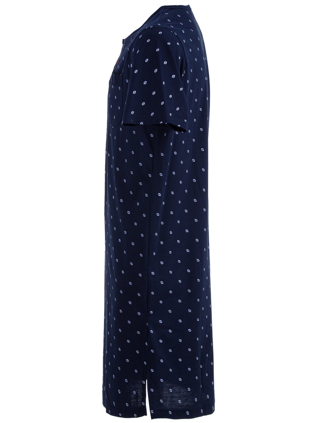 Henry Terre Nachthemd Nachthemd Kurzarm - Logo Grafik (HT) günstig online kaufen