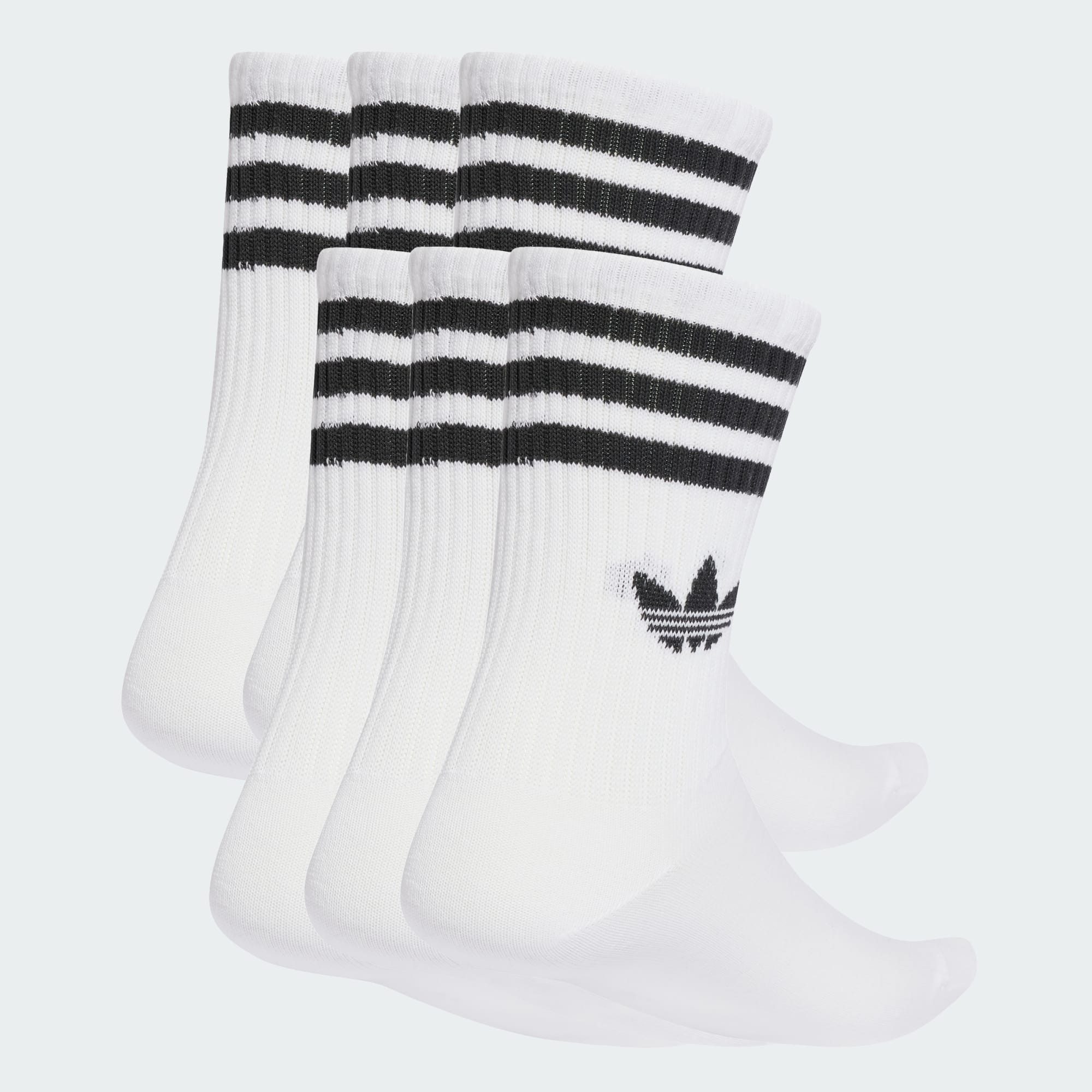 adidas Originals Funktionssocken 3-STREIFEN CREW SOCKEN, 6 PAAR (1-Paar) günstig online kaufen