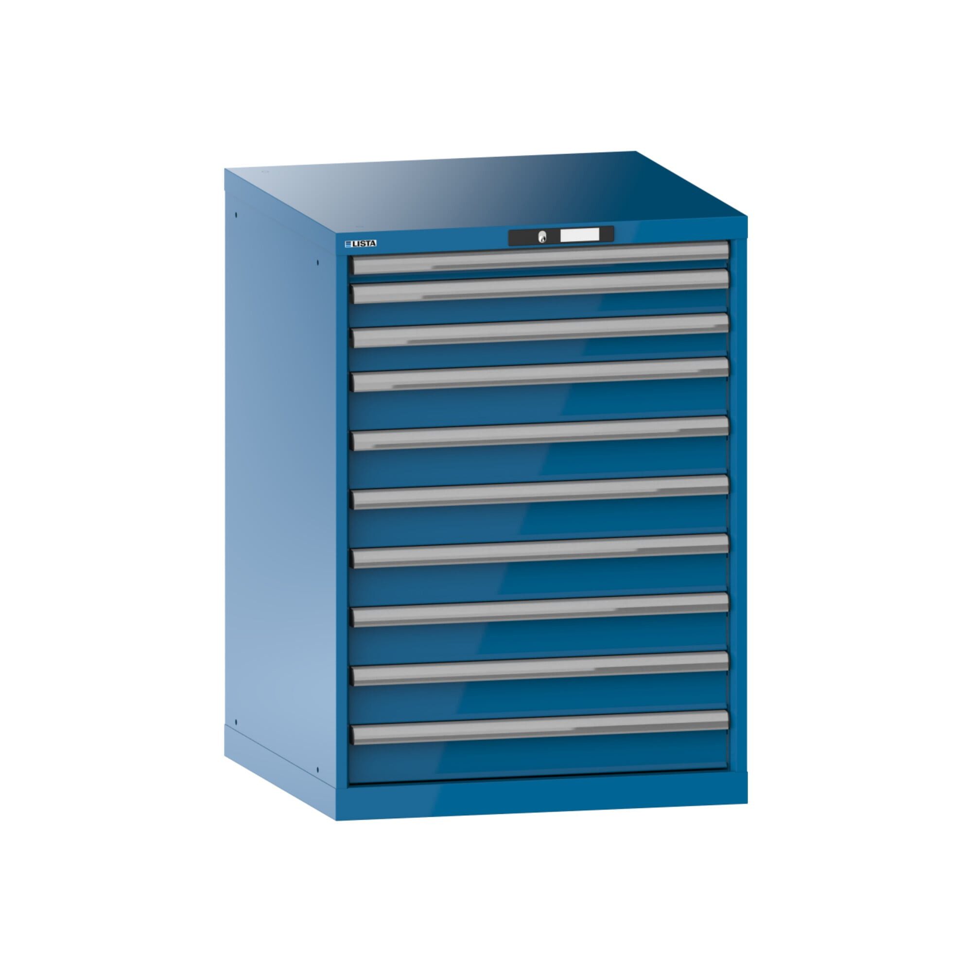 LISTA Werkzeugschrank Lista Schubladenschrank 36x36E (BxTxH) 717x725x1000mm KEY Lock R5012