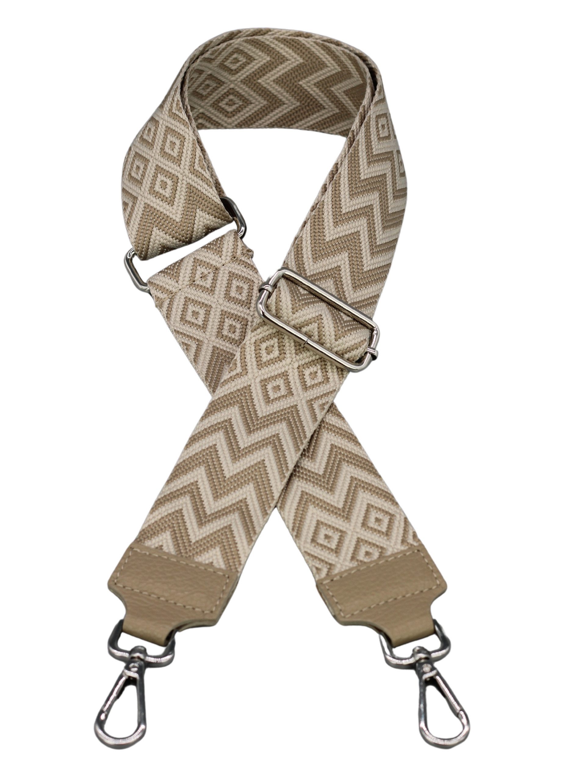 Adel Bags Schulterriemen Taschengurt,Verstellbarer Taschenriemen, 5cm Breiter Schultergurt hergestellt in Italien