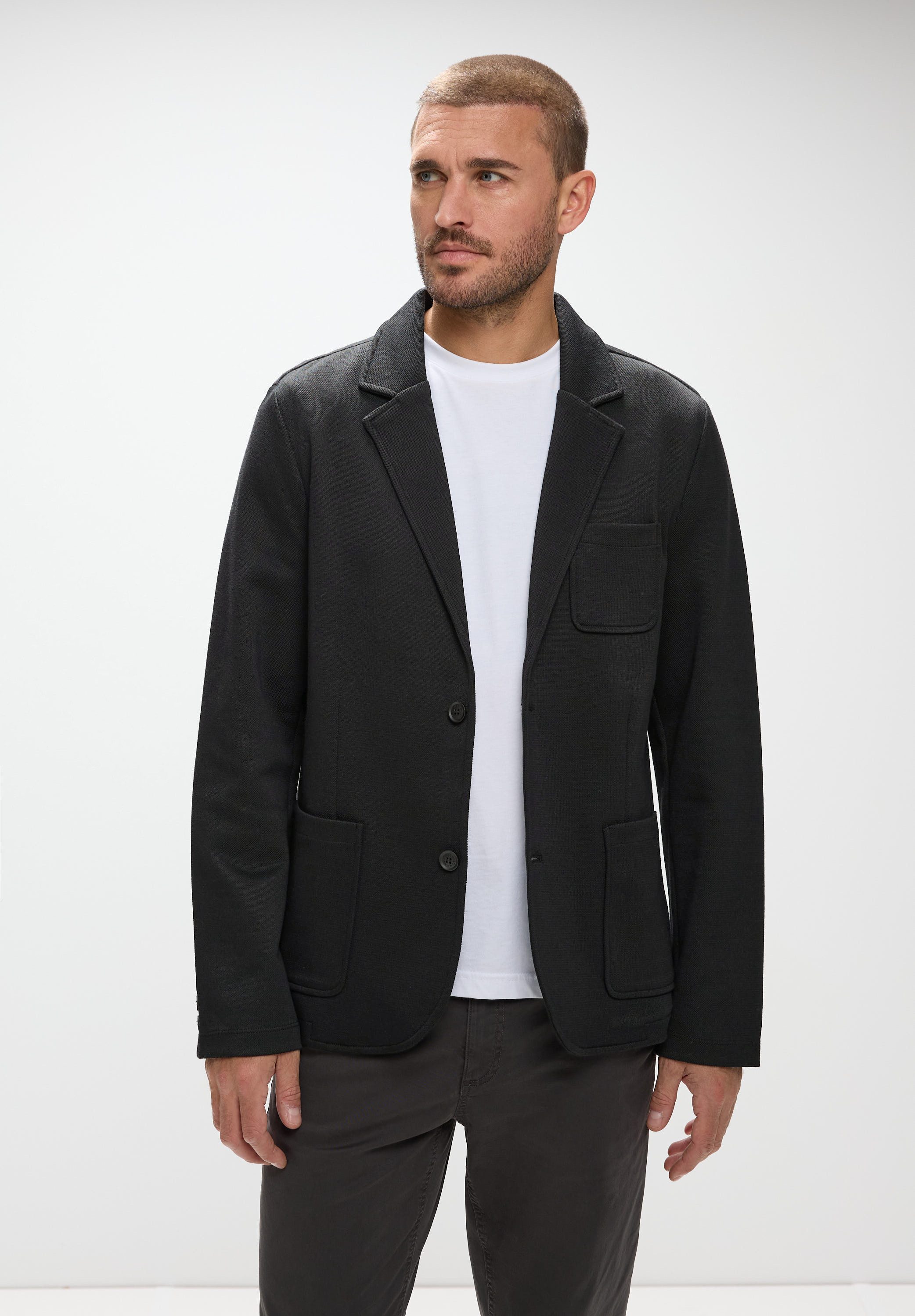 STREET ONE MEN Funktionsjacke mit Reverskragen günstig online kaufen