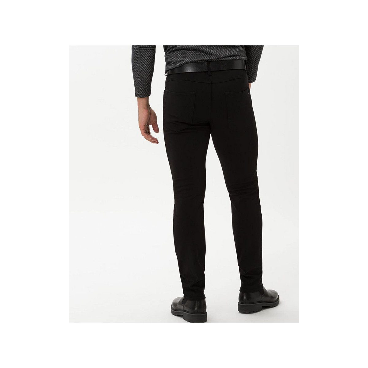 Brax Shorts regular schwarz (1-tlg) black