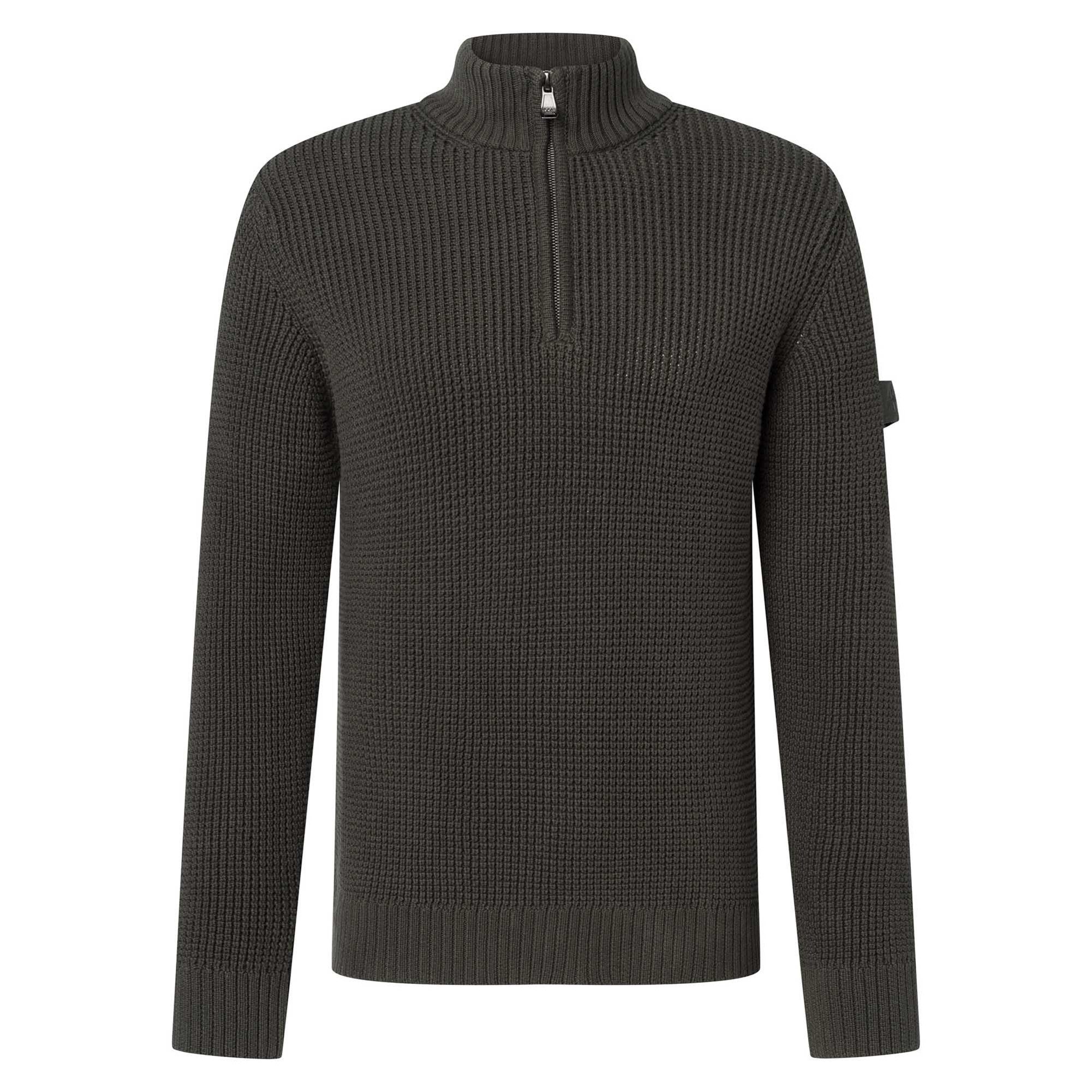 Sweatshirt Herren Strickpullover Baumwolle