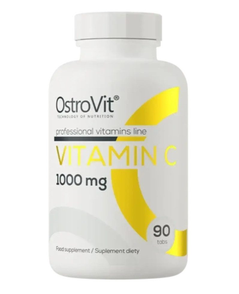 OstroVit Ostrovit Vitamin C 1000mg 90 Tabletten Tabletten, 1 er Packung à 90 St., 137 g, Vitamin C Hochdosiert