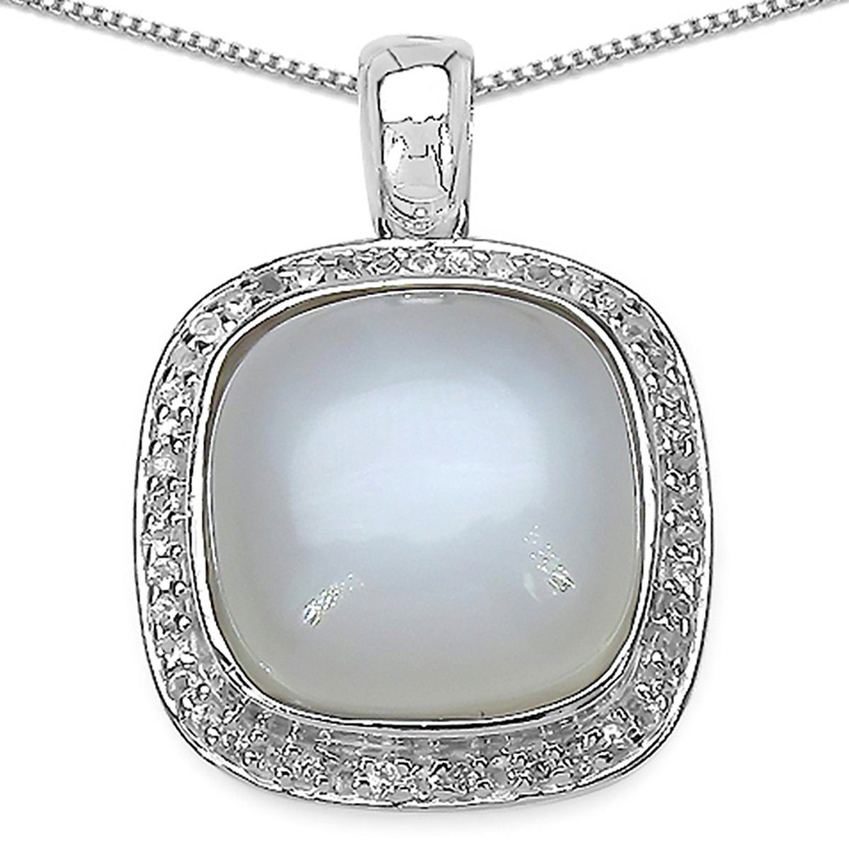 XEN Kette mit Anhänger weiß...