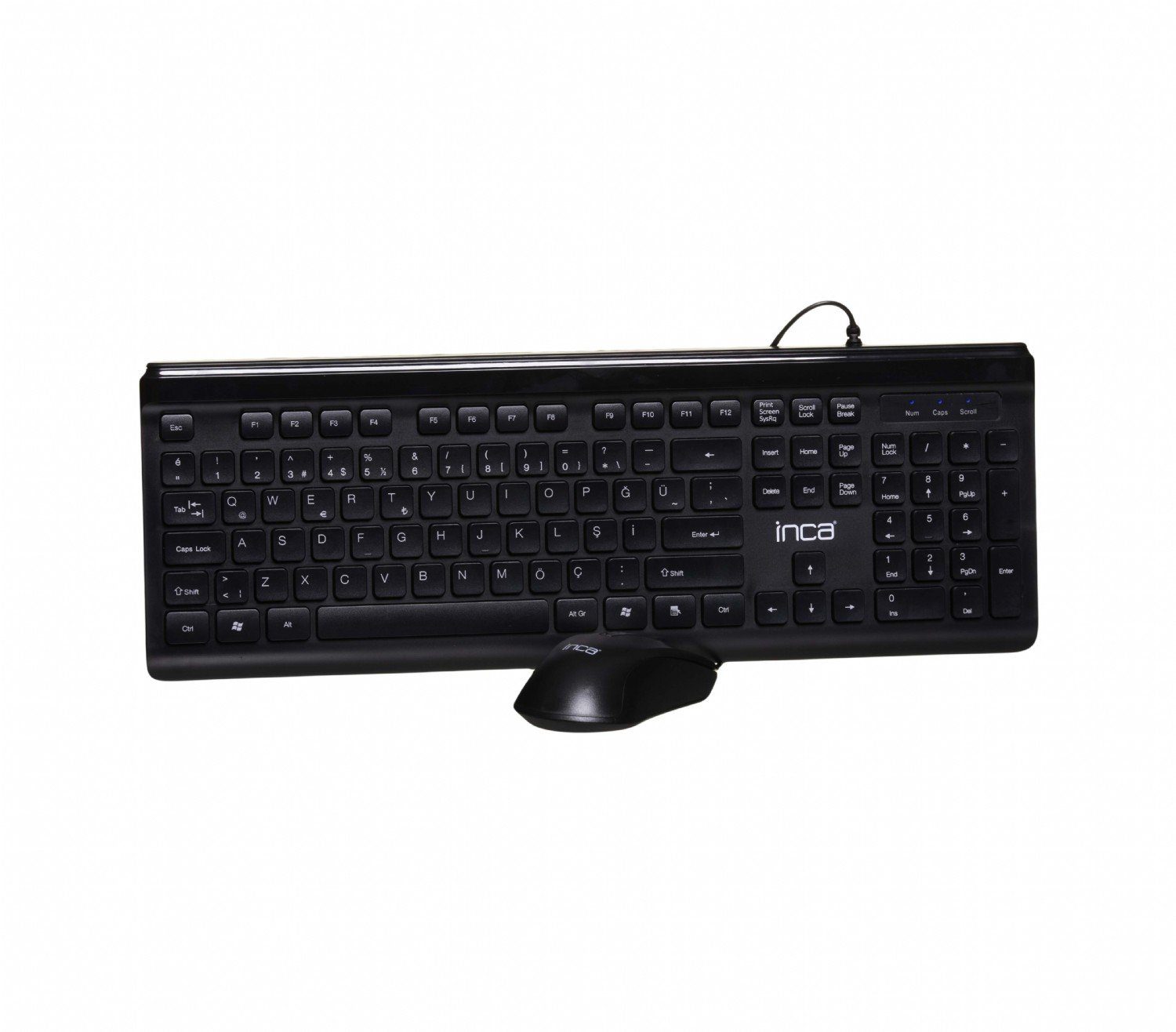 INCA Wireless Tastatur und Maus Set Bluetooth Multimedia-Tastatur und Maus Tastatur- und Maus-Set