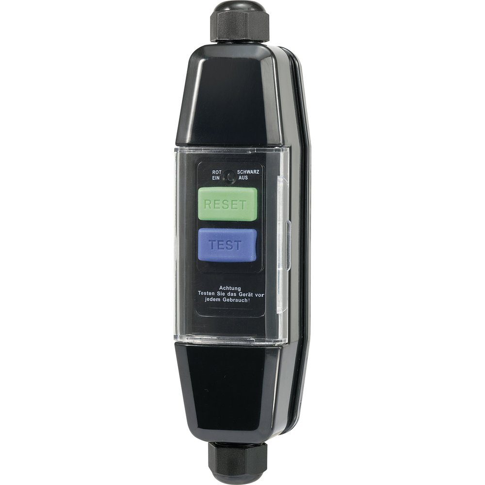 Sygonix Personenschutzstecker Sygonix SY-3530658 Personenschutz-Zwischenschalter 230 V/AC Schwarz