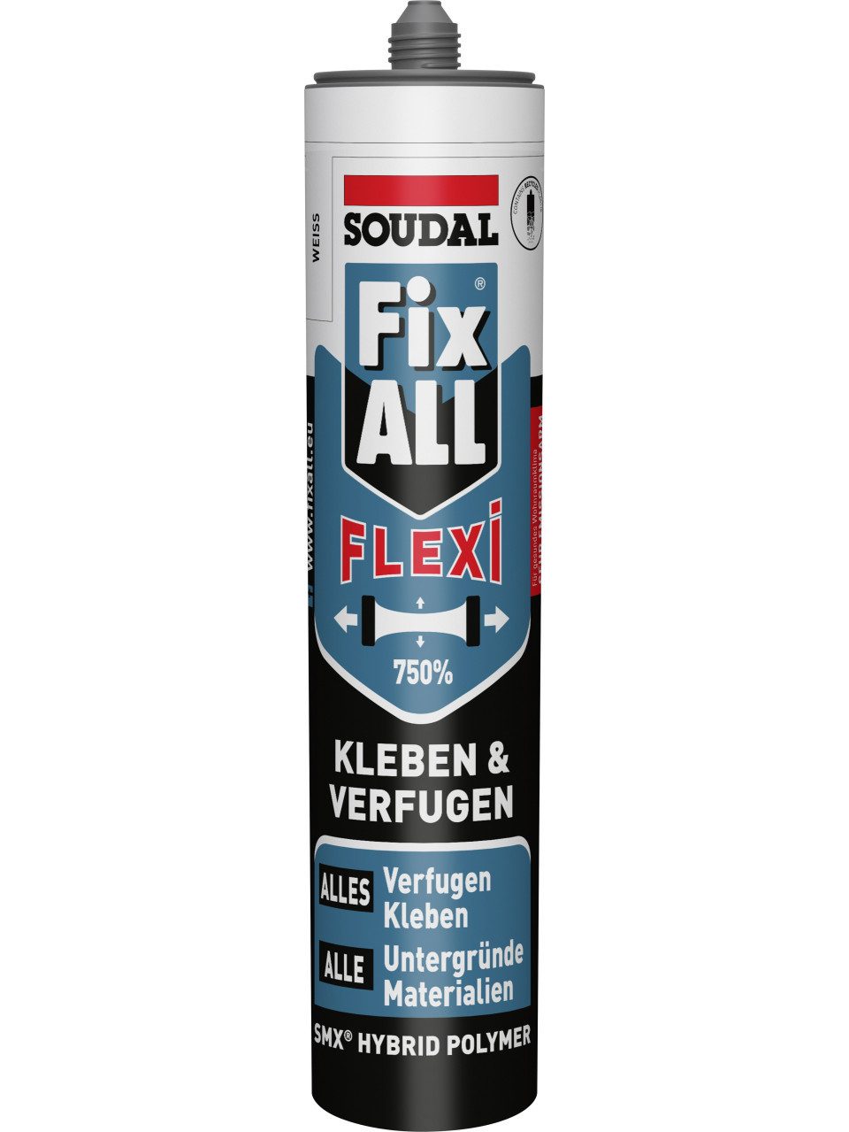 SOUDAL Montagekleber Soudal Montagekleber Fix All Flexi weiß 470 g