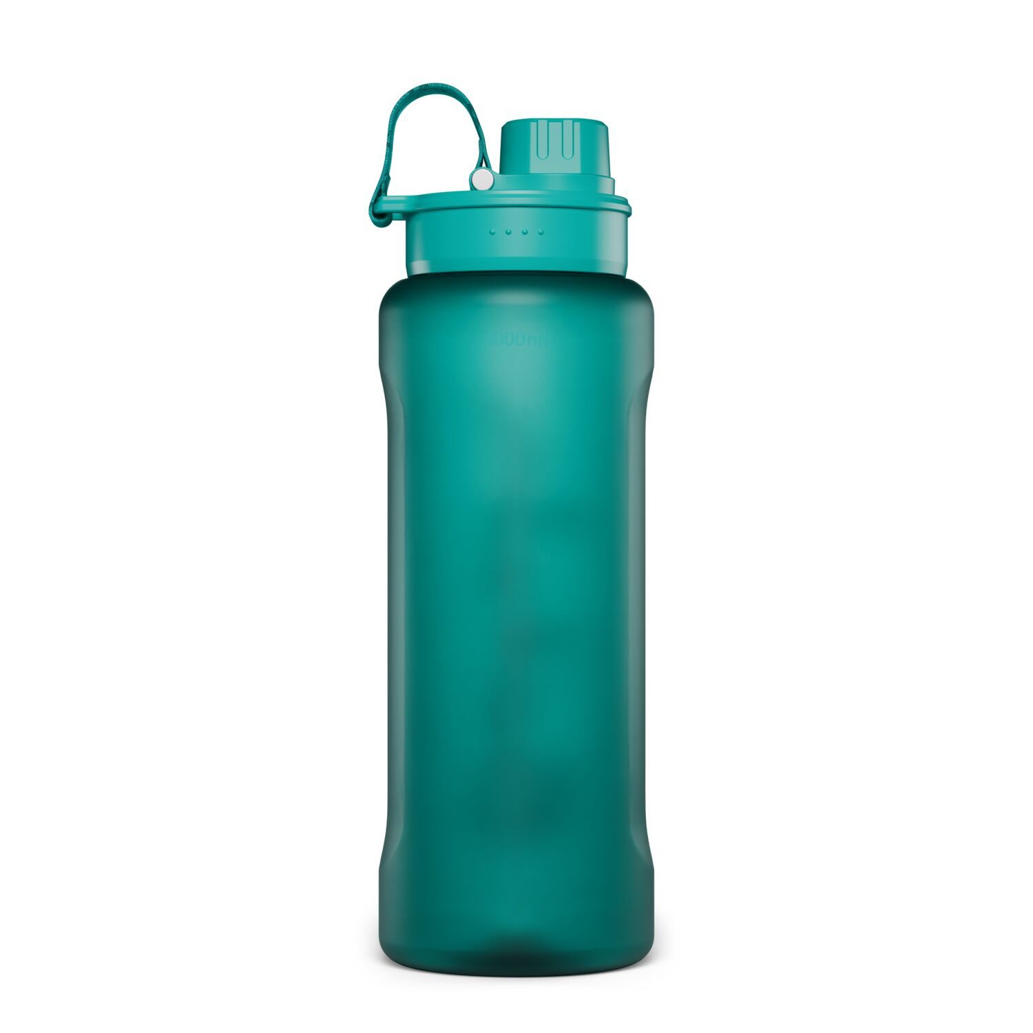 Satch Trinkflasche XL Kunststoff Trinkflasche Petrol, 1 Liter, BPA-frei, spülmaschinengeeignet bis 65°C