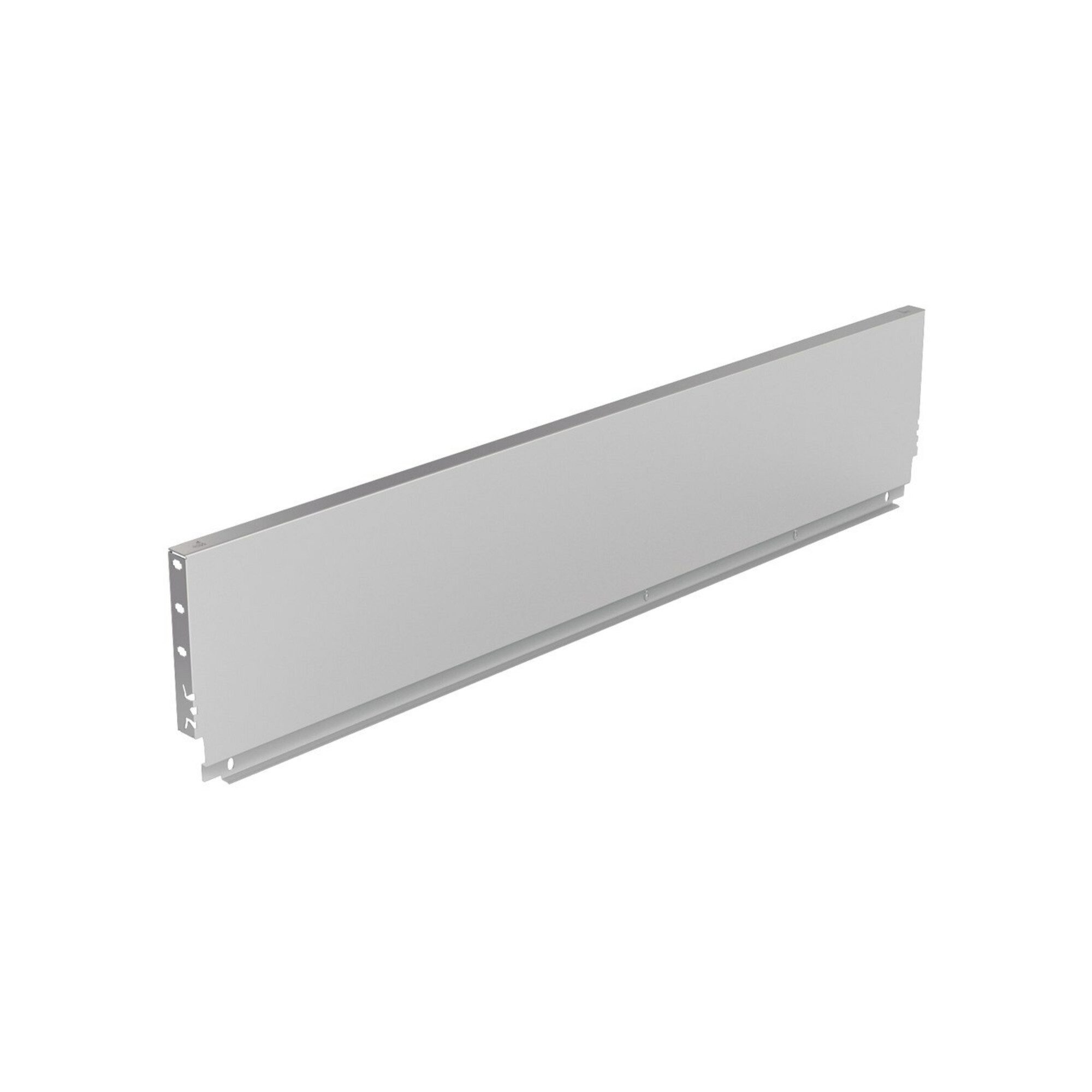 Hettich Teleskop-Vollauszug Stahlrückwand ArciTech, 186 x 600 mm, silber