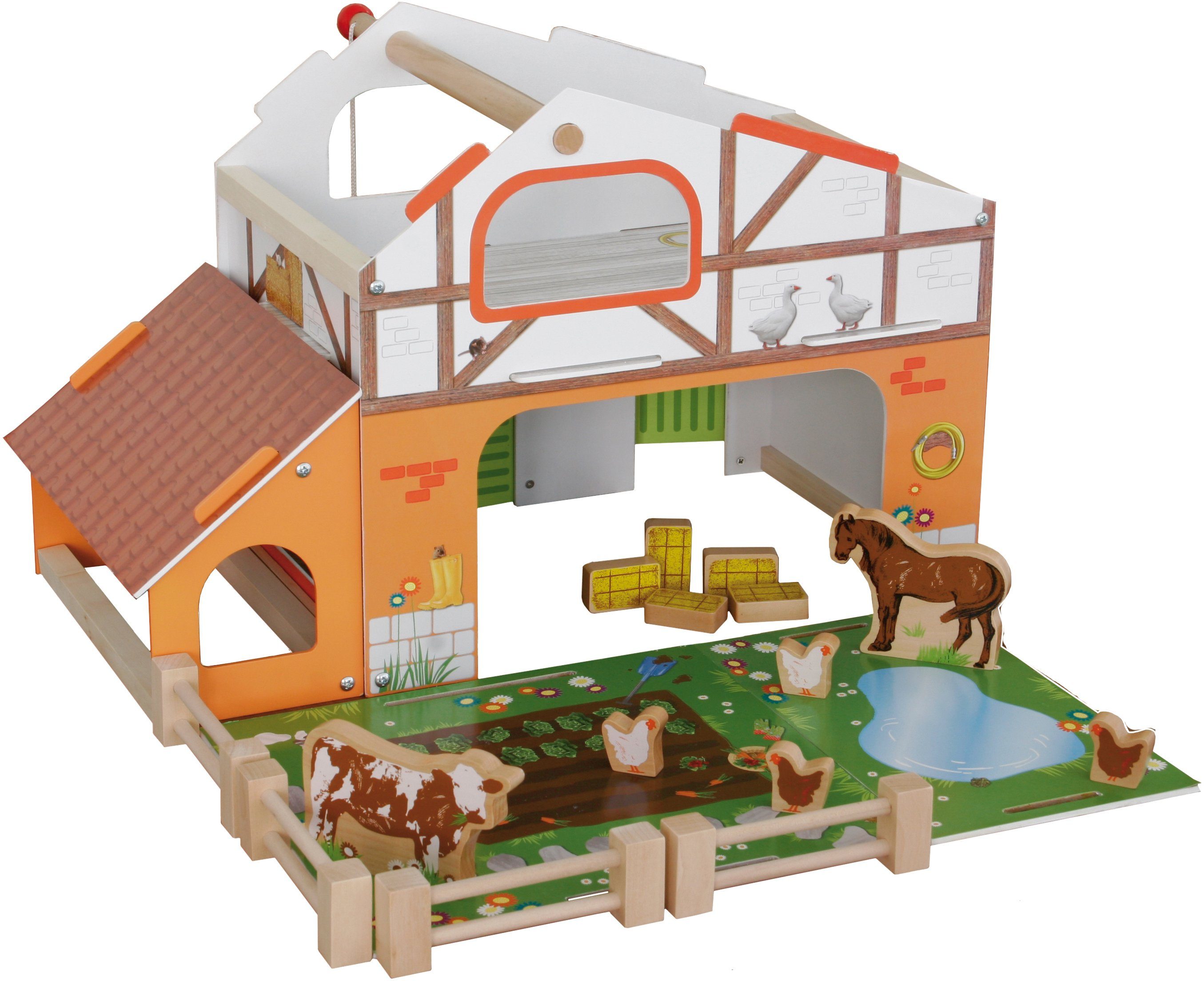 roba® Spielwelt Farm, aus Holz