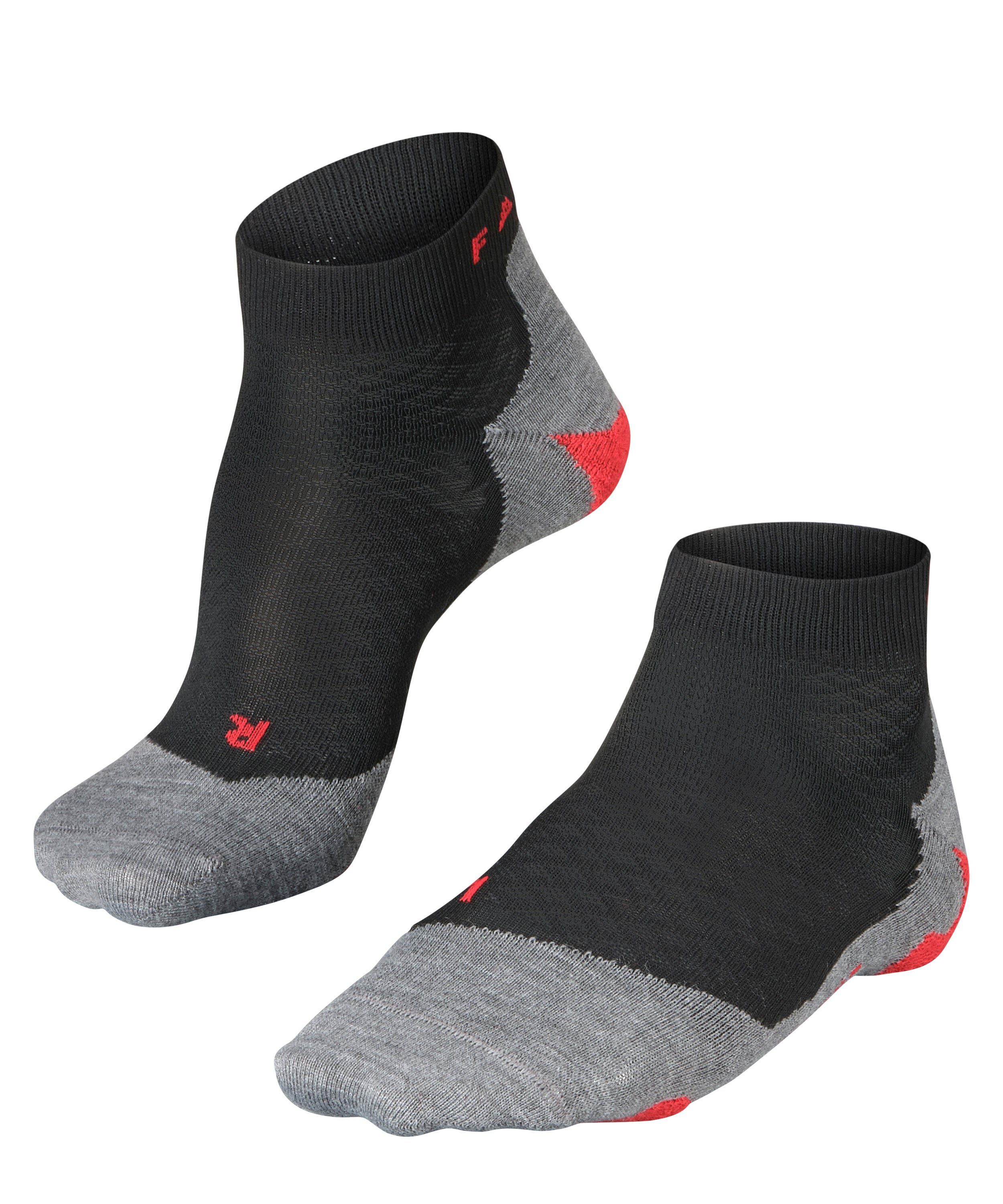 FALKE Laufsocken RU5 Race Short (1-Paar) ultraleicht für schnelle Läufe black-mix (3010)