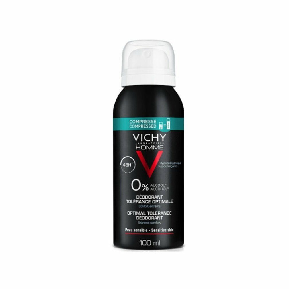 Vichy Deo-Roller Homme 48H Optimal Tolerance Deodorant Spray