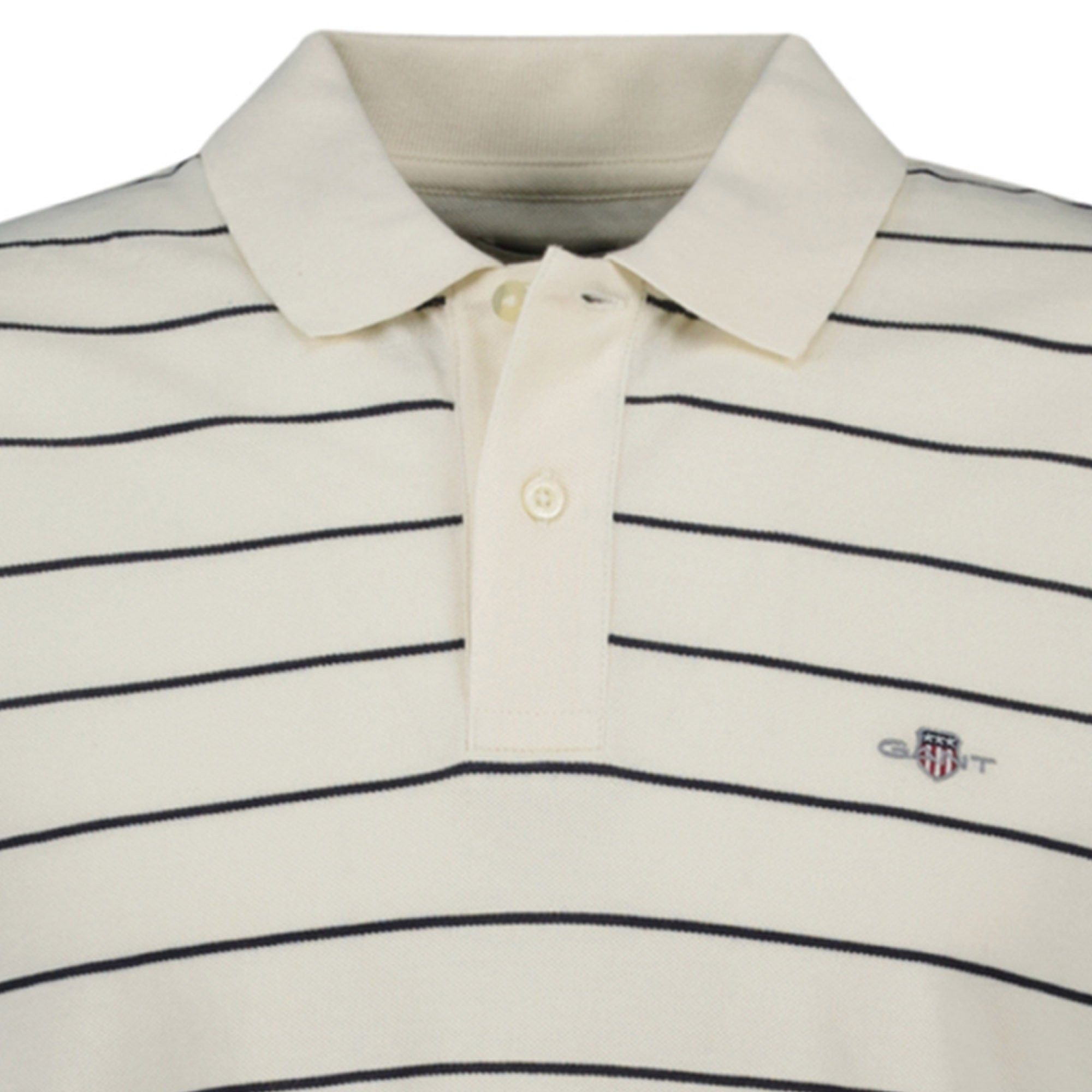 Gant Poloshirt Herren Poloshirt Baumwolle STRIPED POLO